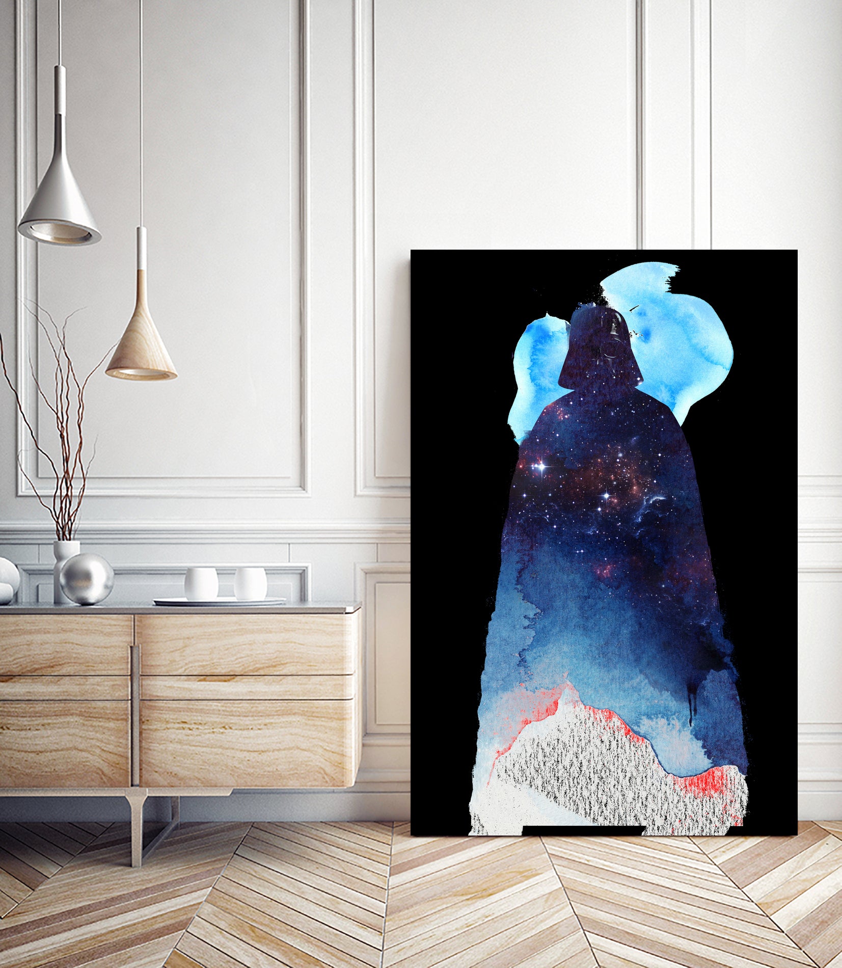 Lord of the Universe by Robert Farkas on GIANT ART - blue digital painting