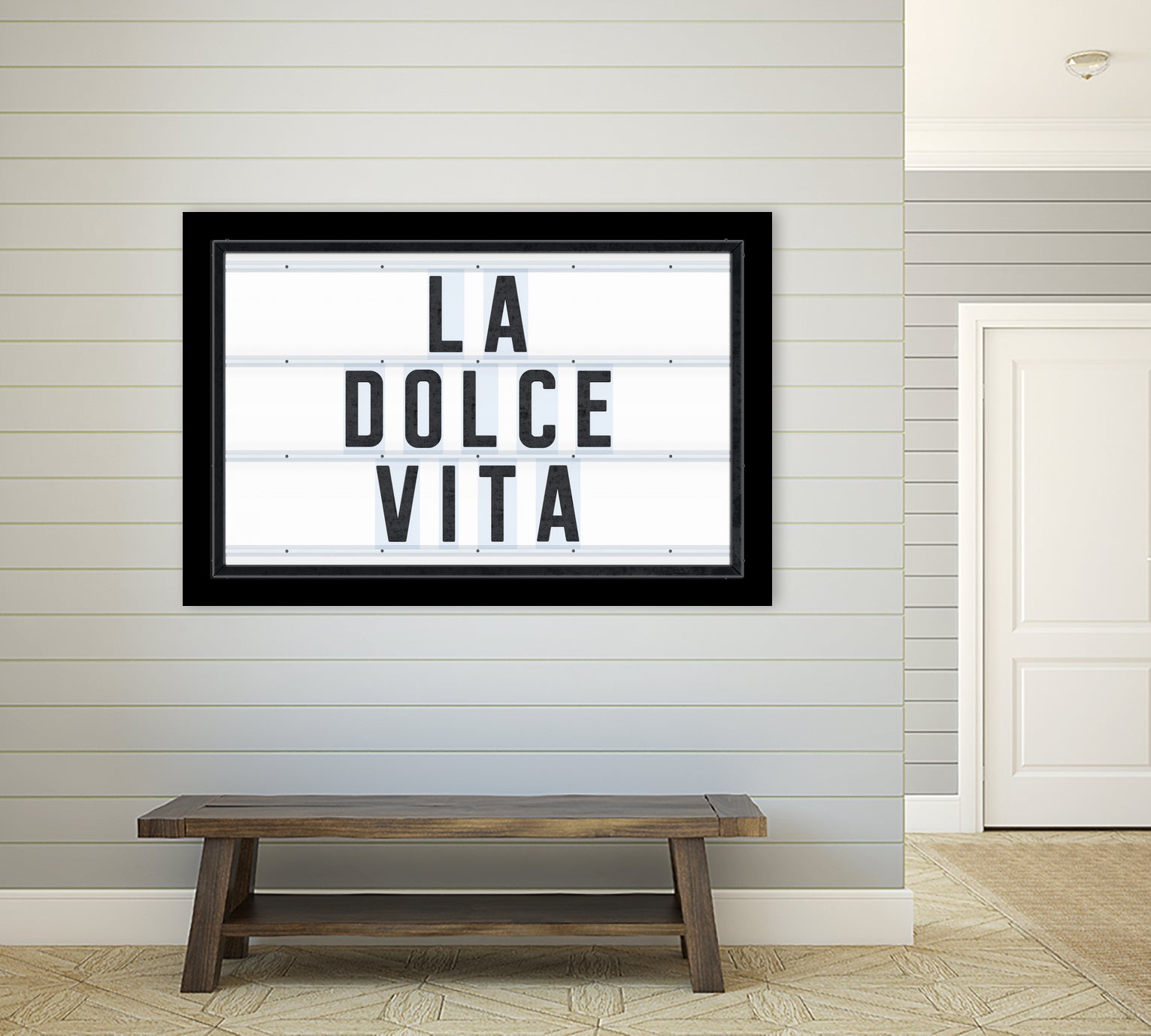 La Dolce Vita by Art Frankenberg on GIANT ART - white typography