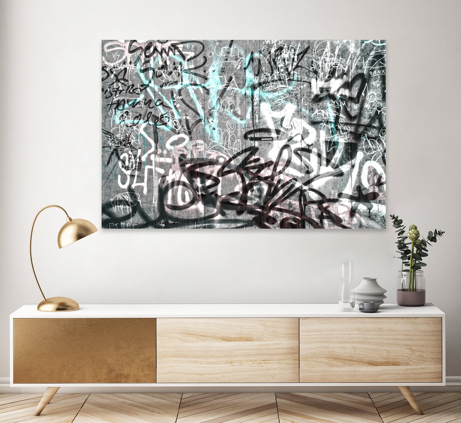 2017_Graffiti_Muster6 by Andreas Gerlach on GIANT ART - gray photo illustration