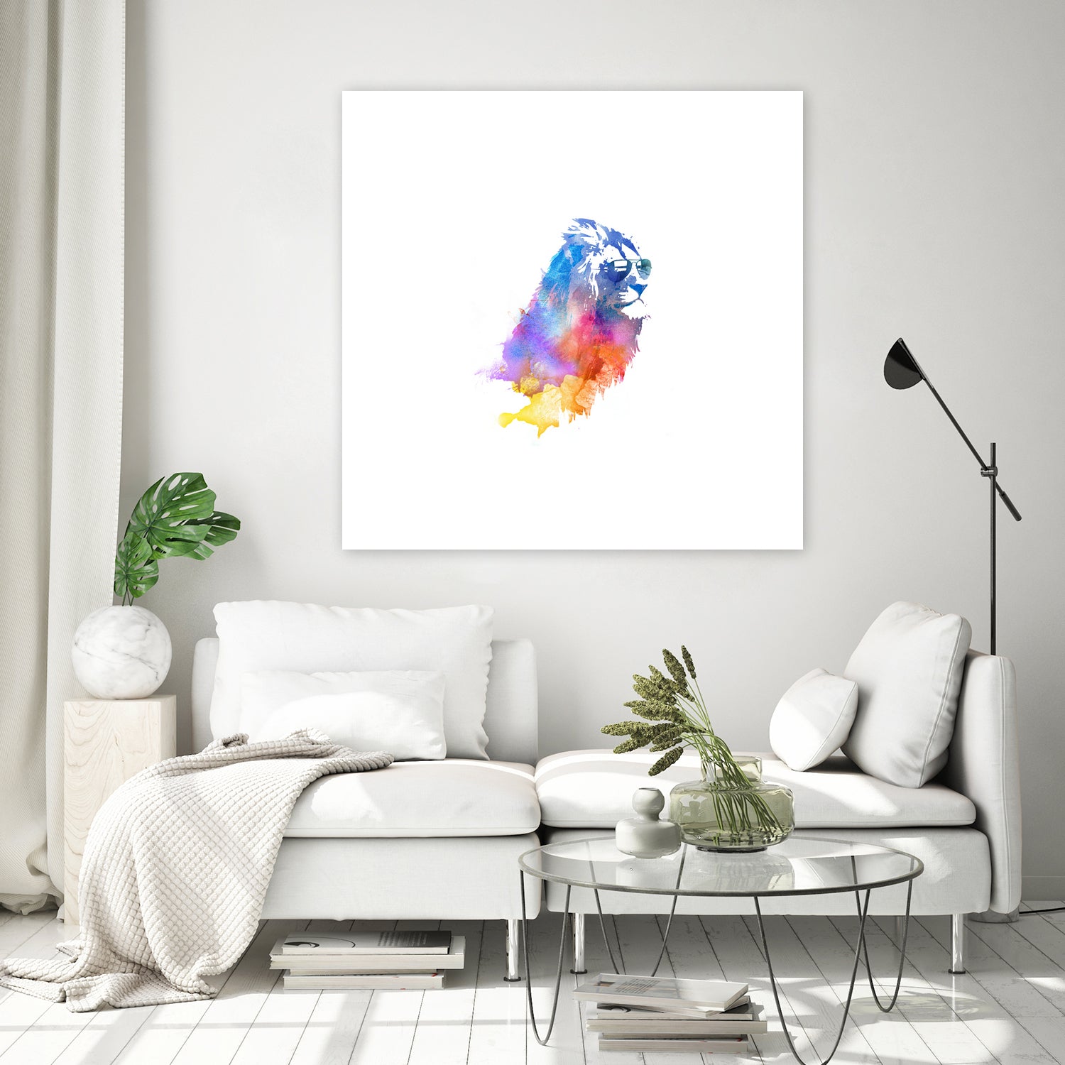 Sunny Leo by Robert Farkas on GIANT ART - red digital painting