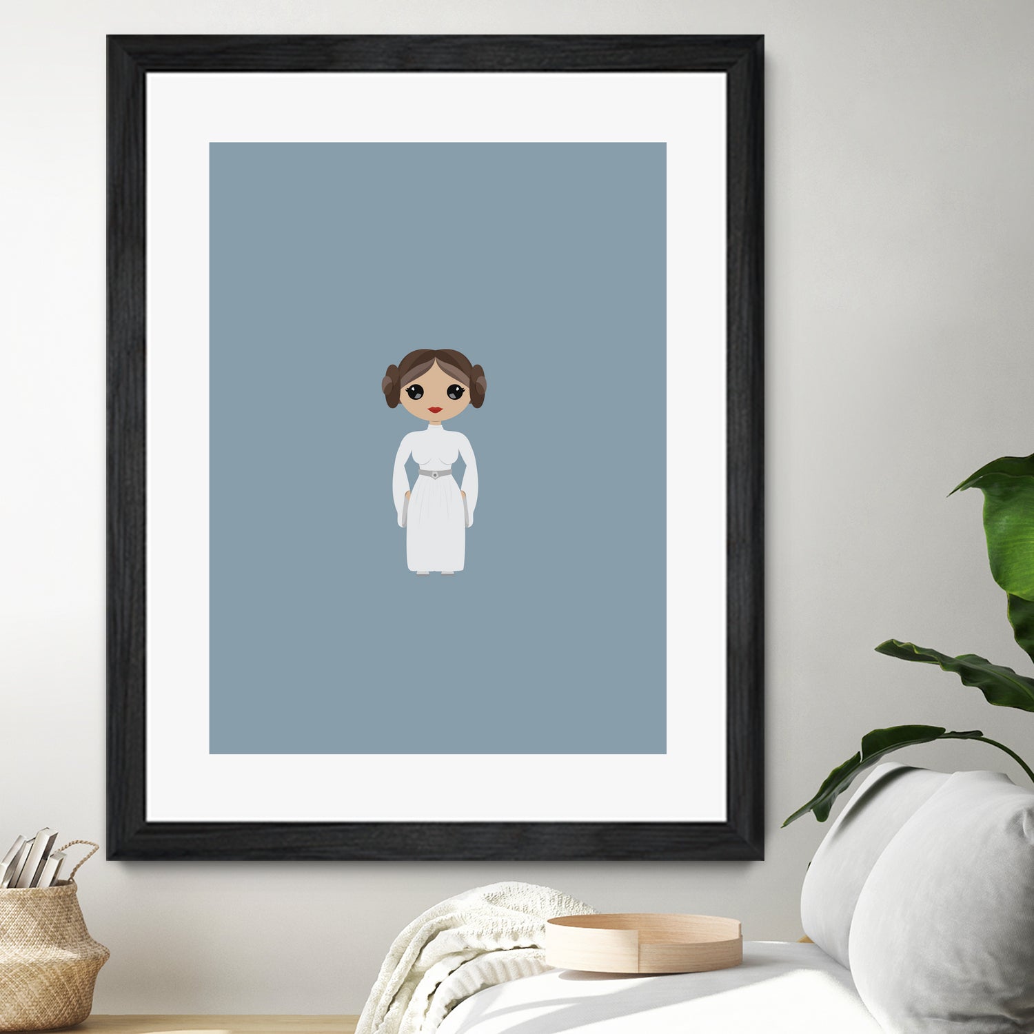 Leia by Kenzie Brown on GIANT ART - blue character design