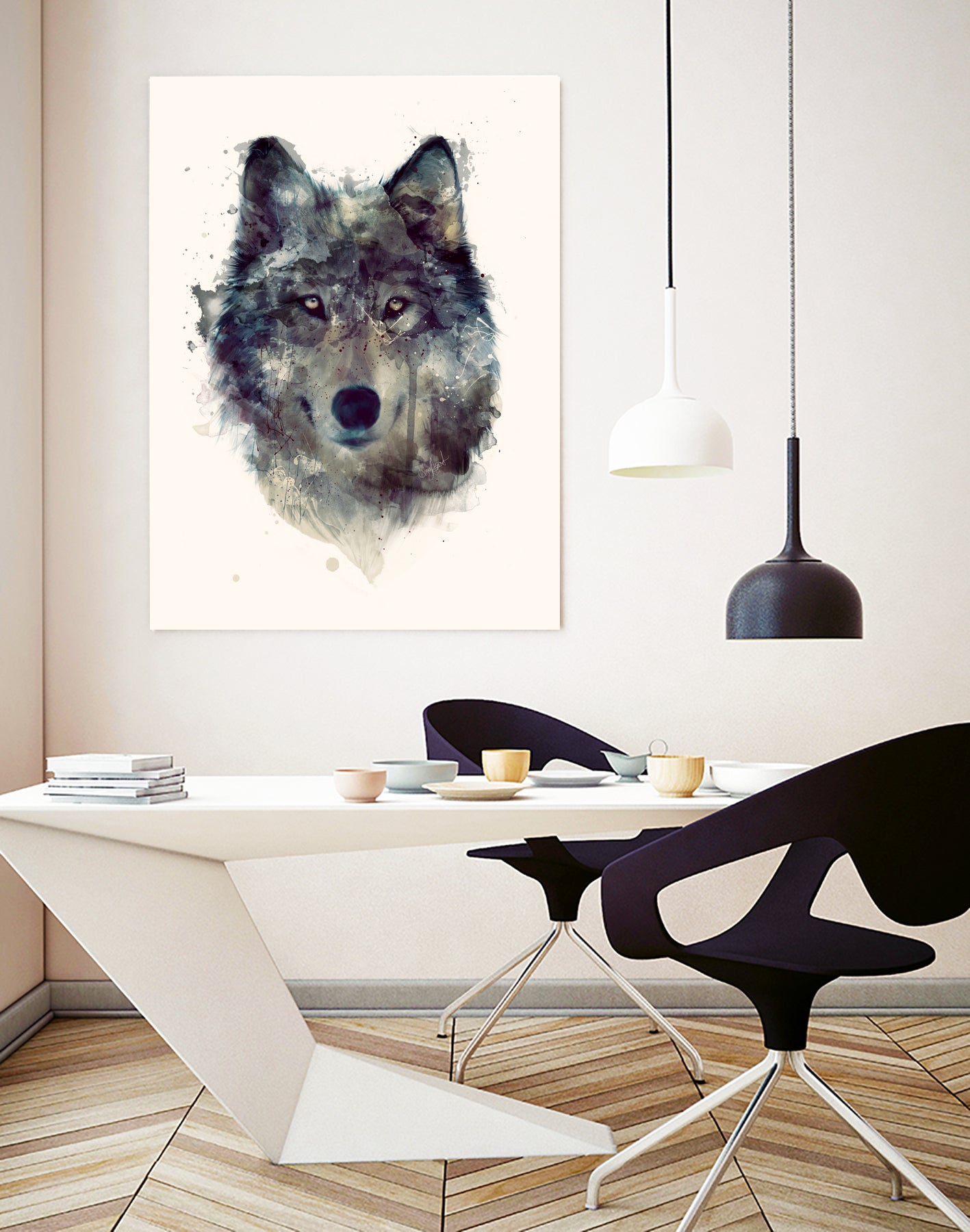 Persevere by Amy Hamilton on GIANT ART - blue digital painting