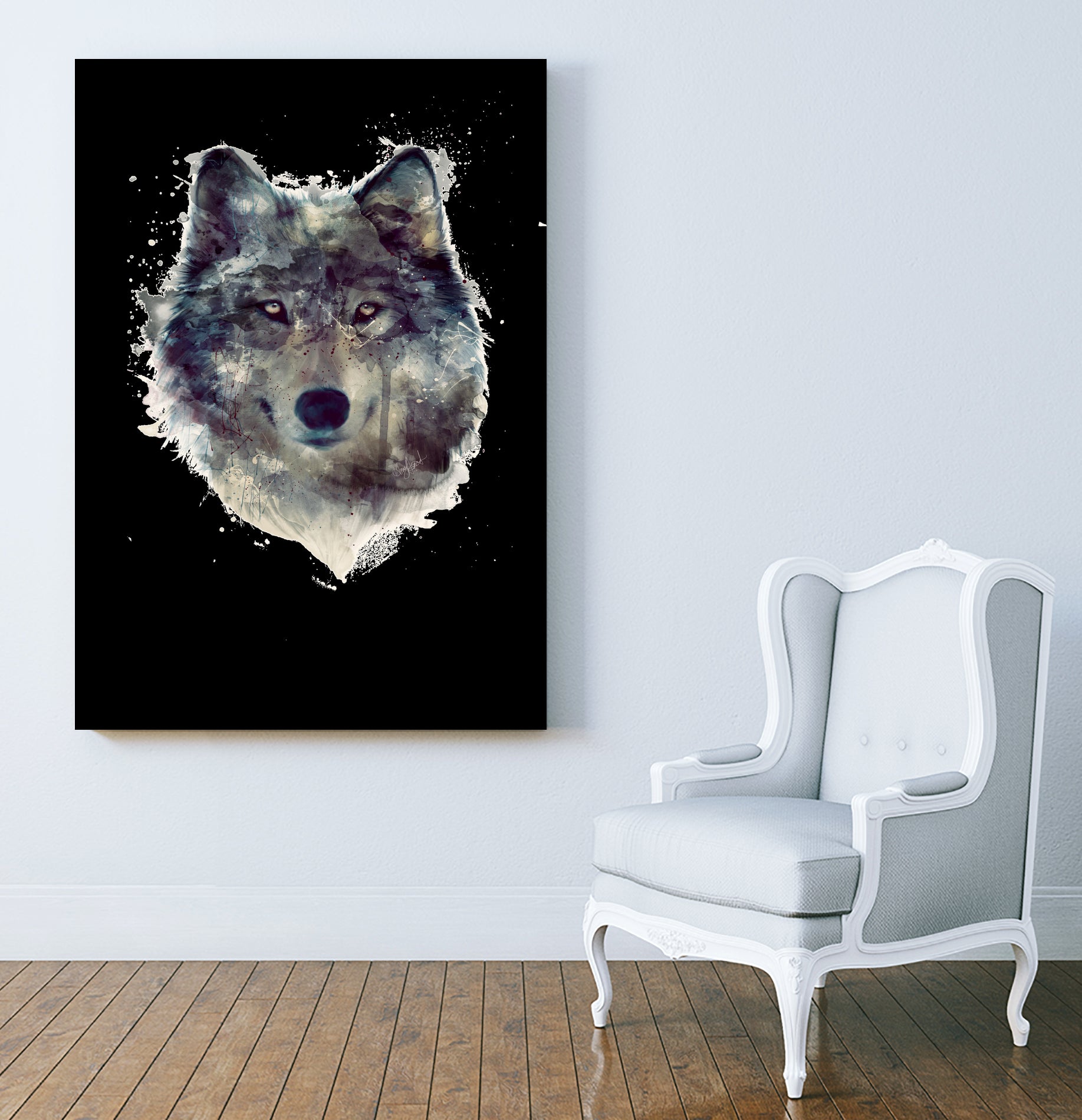 Persevere by Amy Hamilton on GIANT ART - blue digital painting