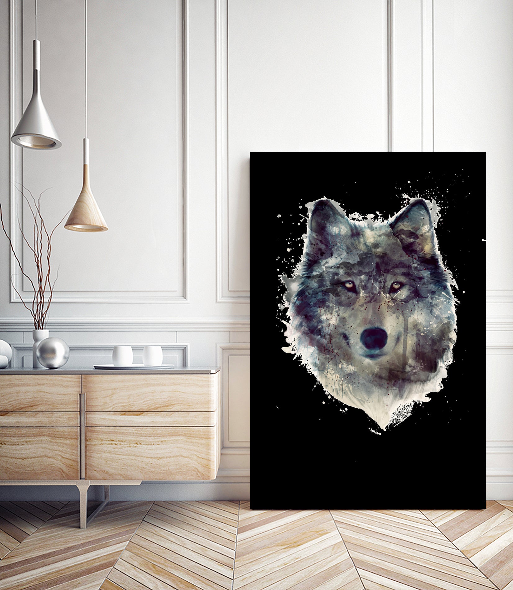 Persevere by Amy Hamilton on GIANT ART - blue digital painting