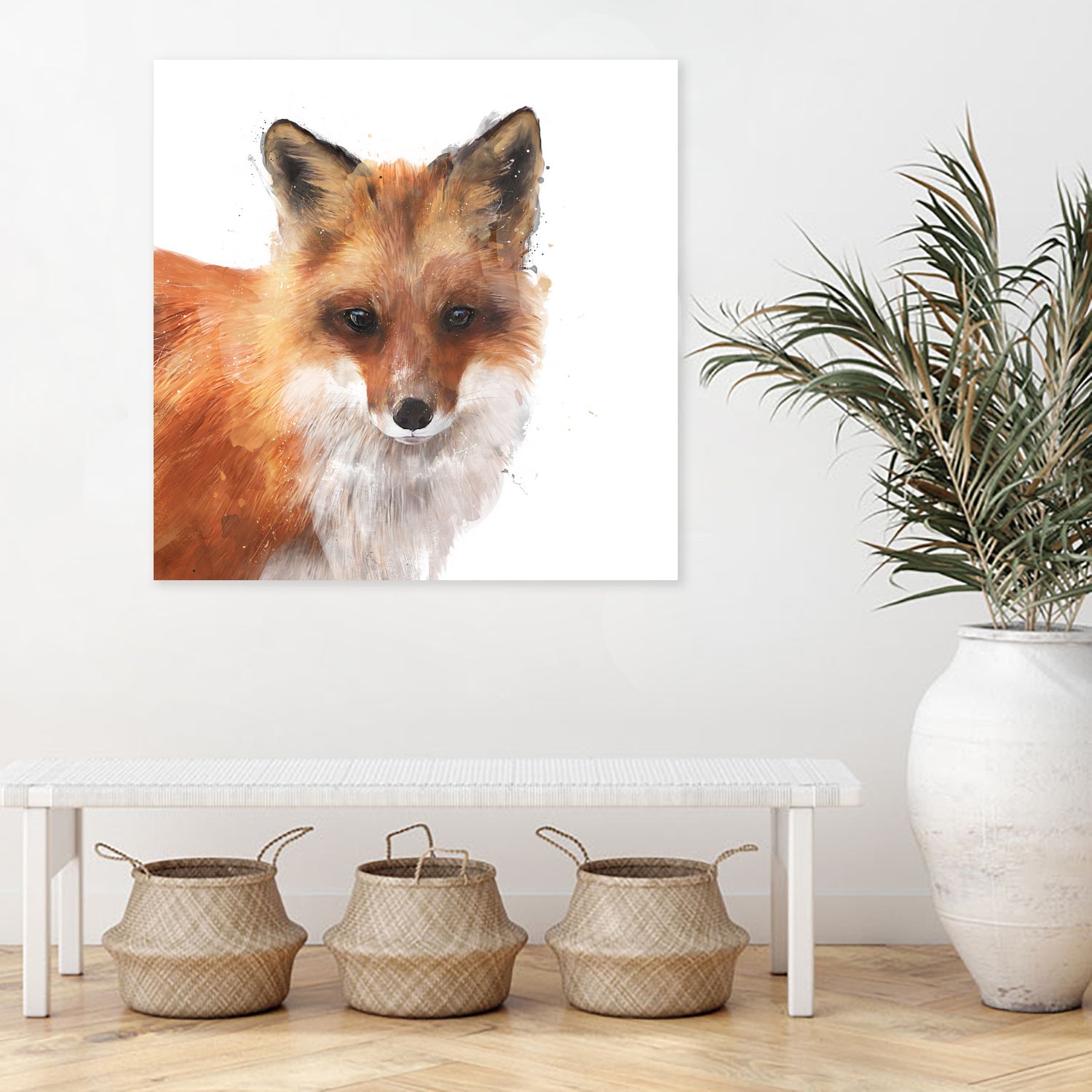 Encounter by Amy Hamilton on GIANT ART - orange digital painting