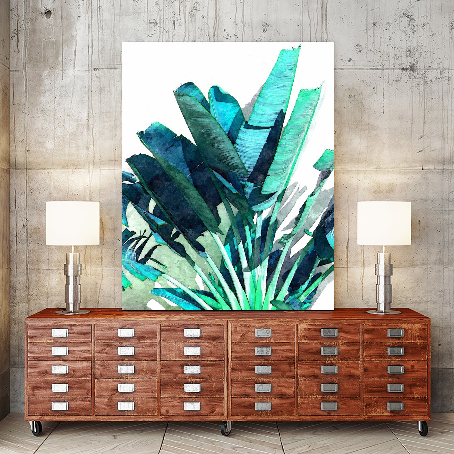 Aesthetic Dimensionality by Uma Gokhale on GIANT ART - green photo manipulation