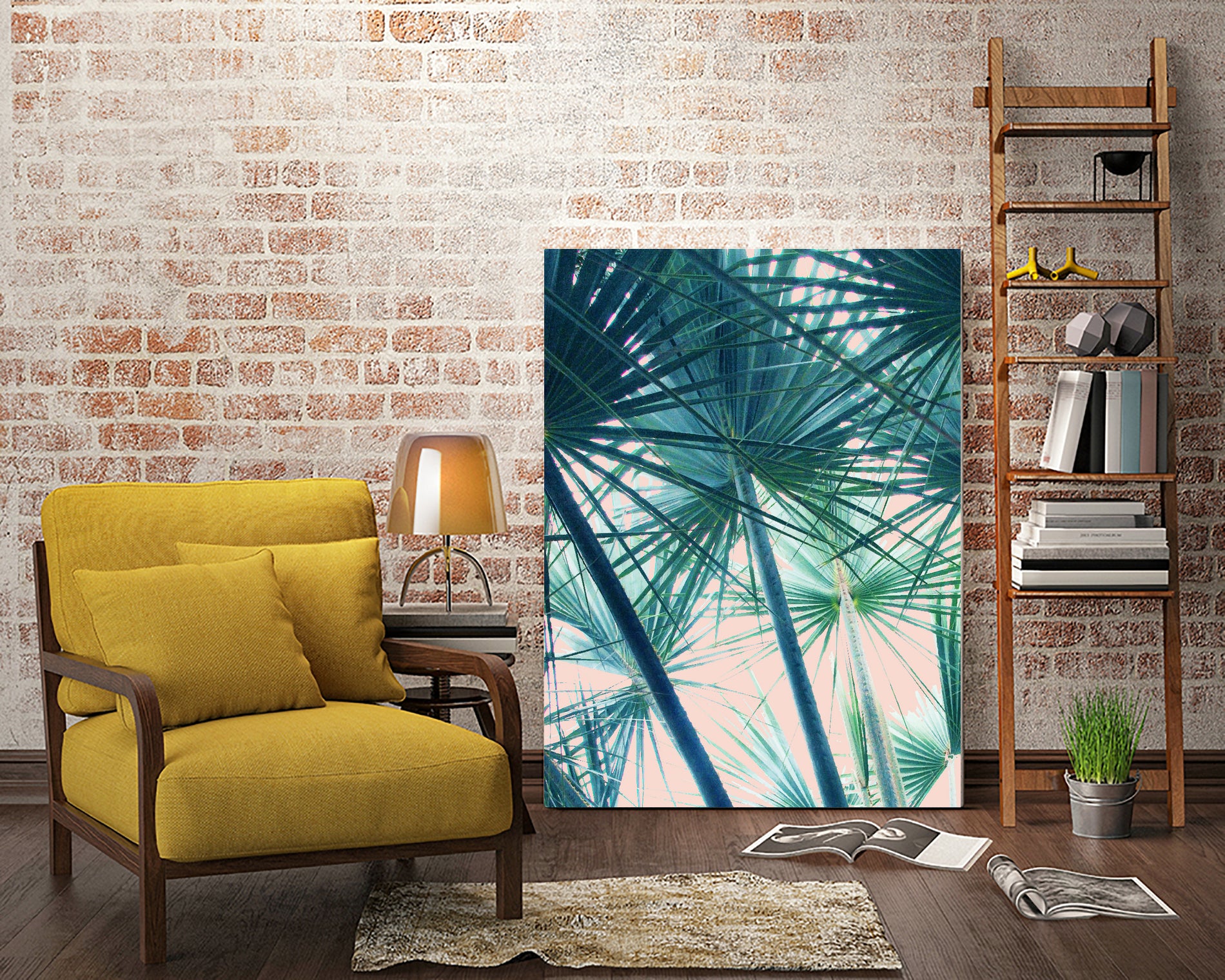 Tropical V3 by Uma Gokhale on GIANT ART - green photo manipulation