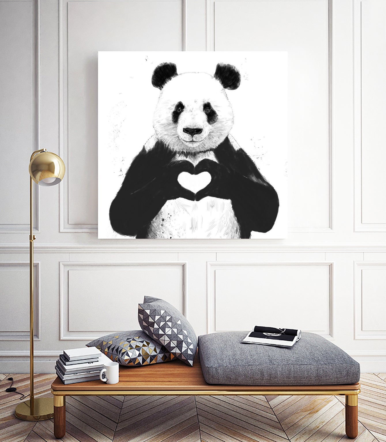 All you need is love by Solti Balázs on GIANT ART - black digital drawing