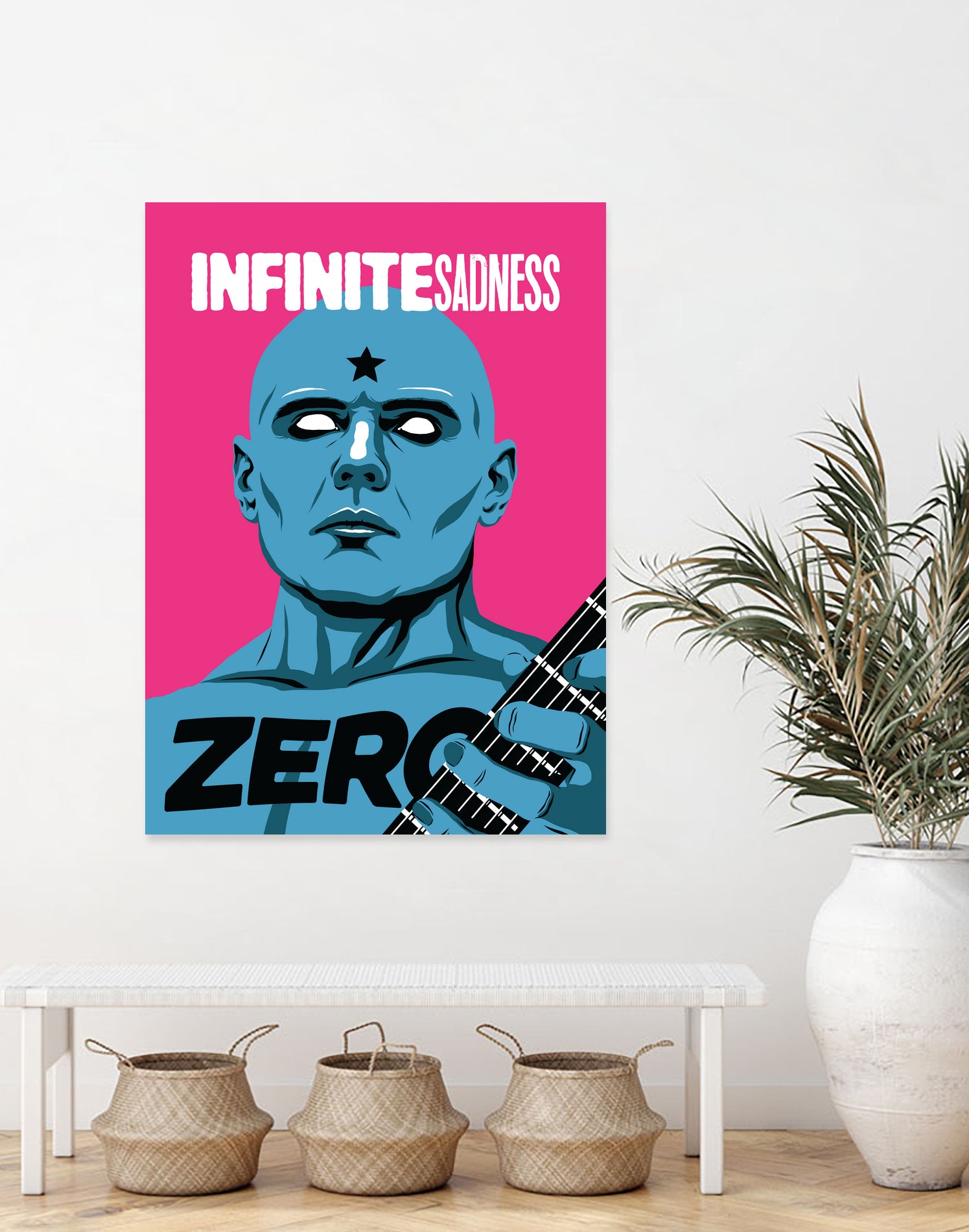 Infinite Sadness by Bily Mariano da Luz on GIANT ART - blue digital painting