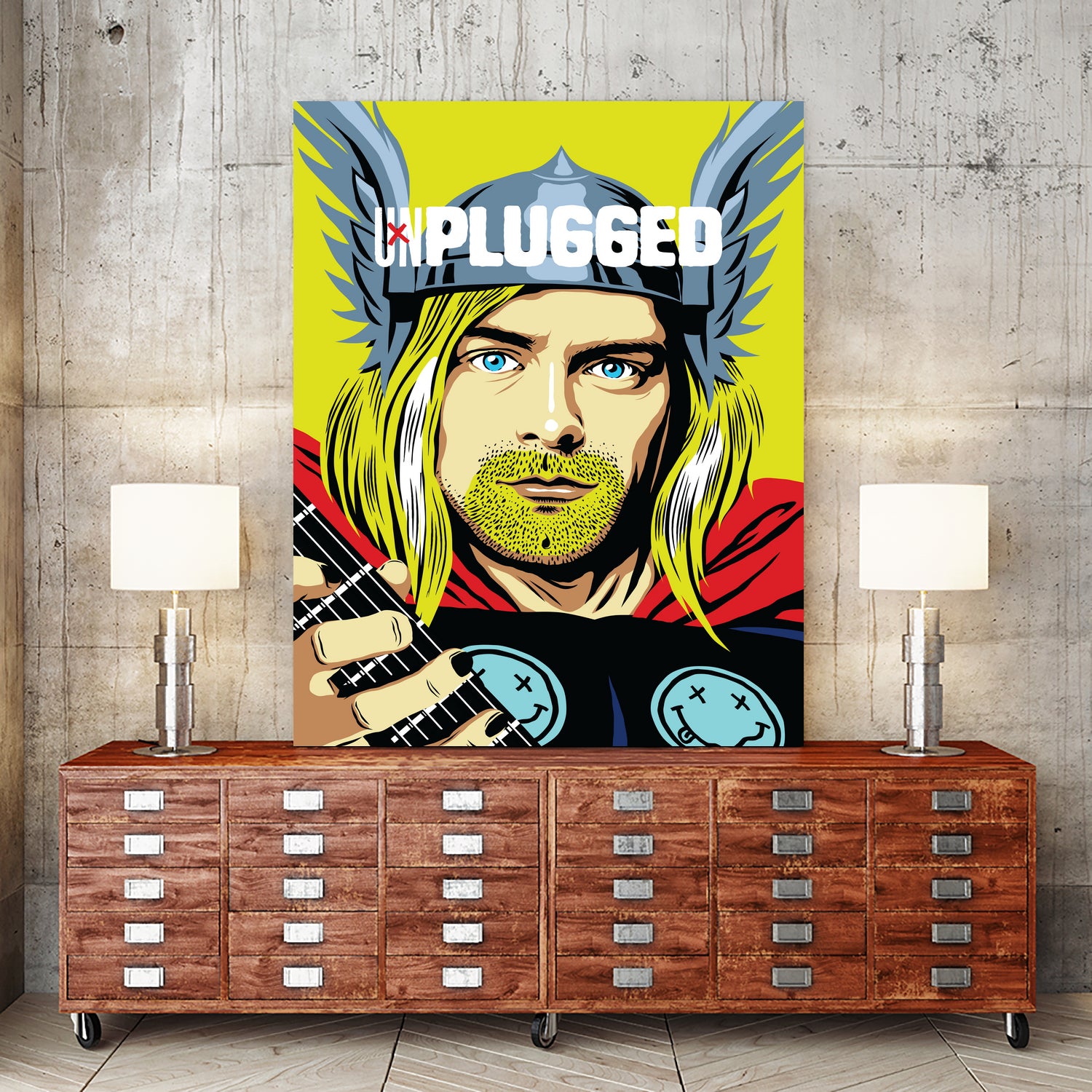 Unplugged by Bily Mariano da Luz on GIANT ART - yellow digital painting