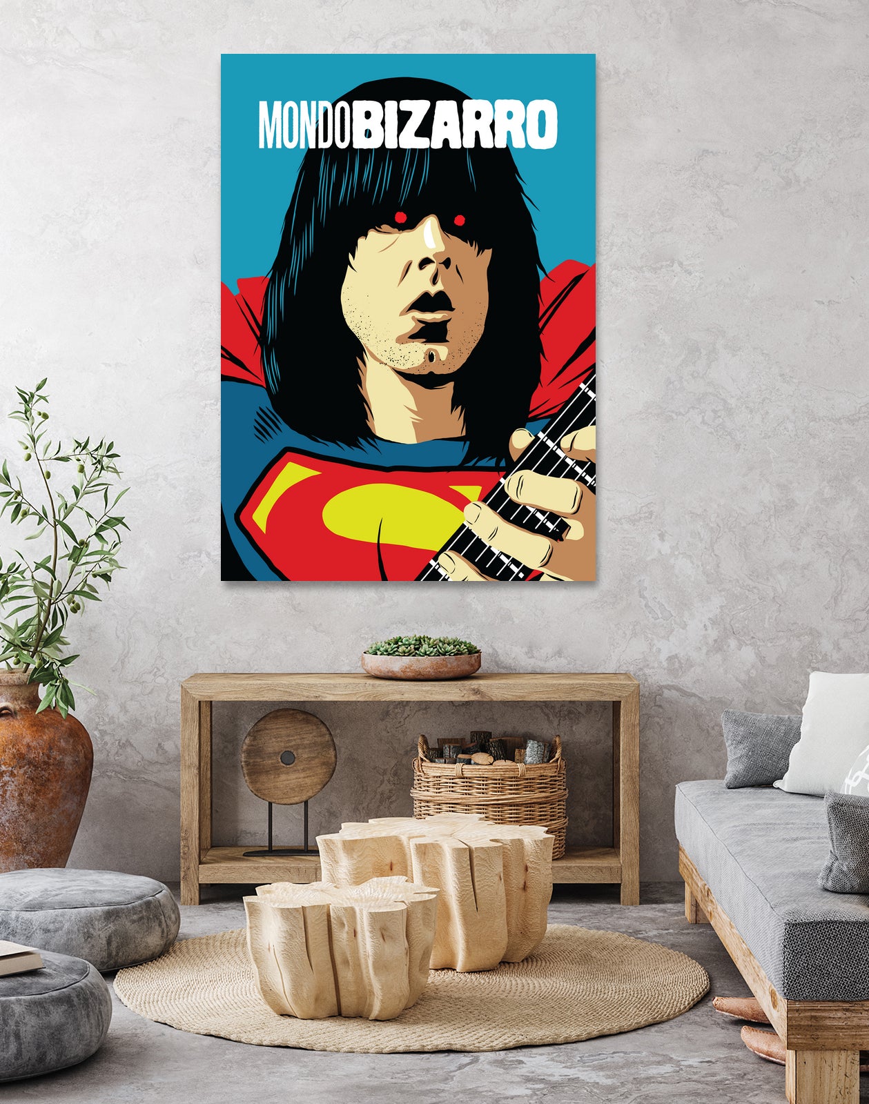 Mondo Bizarro by Bily Mariano da Luz on GIANT ART - blue digital painting