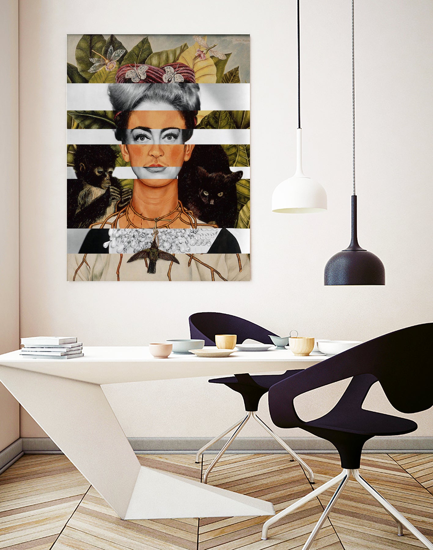 LEARN TO FEEL - Pop Retro Collage, Mashup, Pop Art by Luigi Tarini on GIANT ART - orange photo manipulation