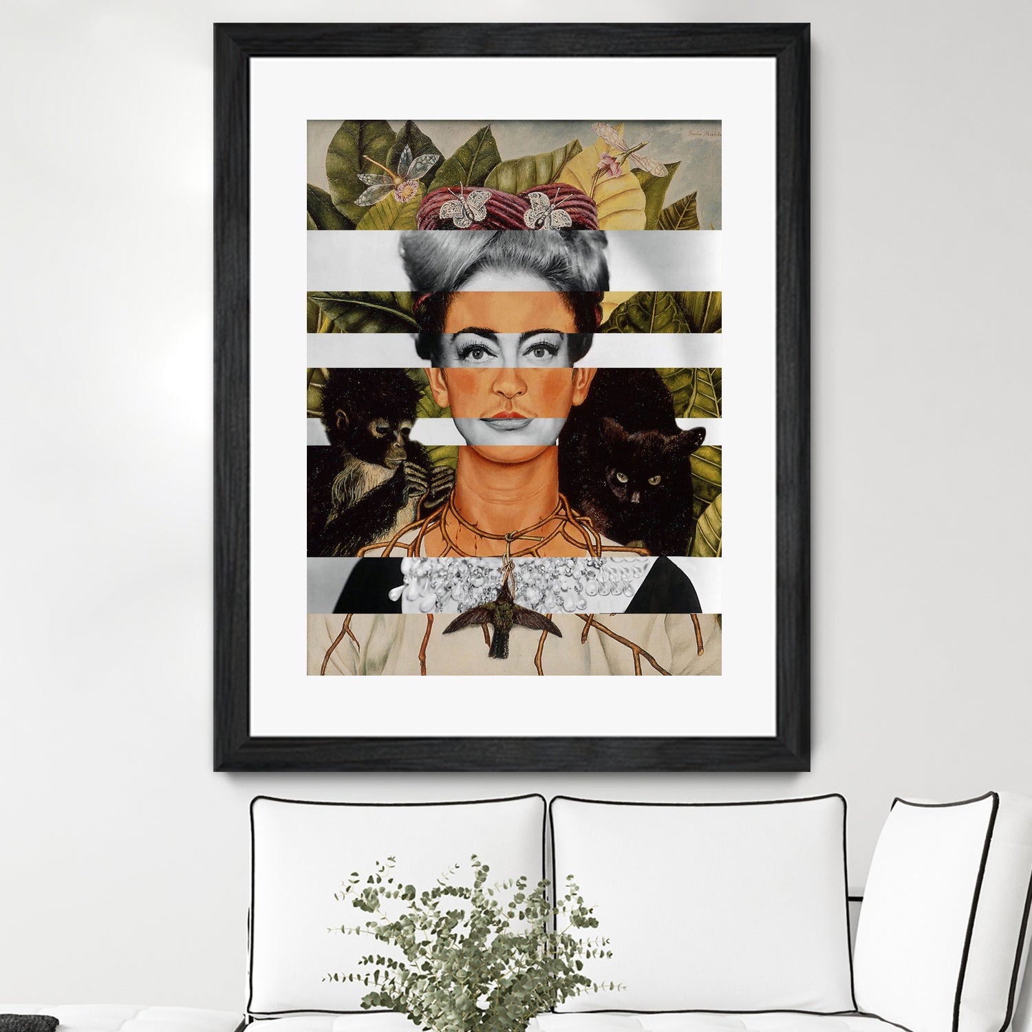 LEARN TO FEEL - Pop Retro Collage, Mashup, Pop Art by Luigi Tarini on GIANT ART - orange photo manipulation