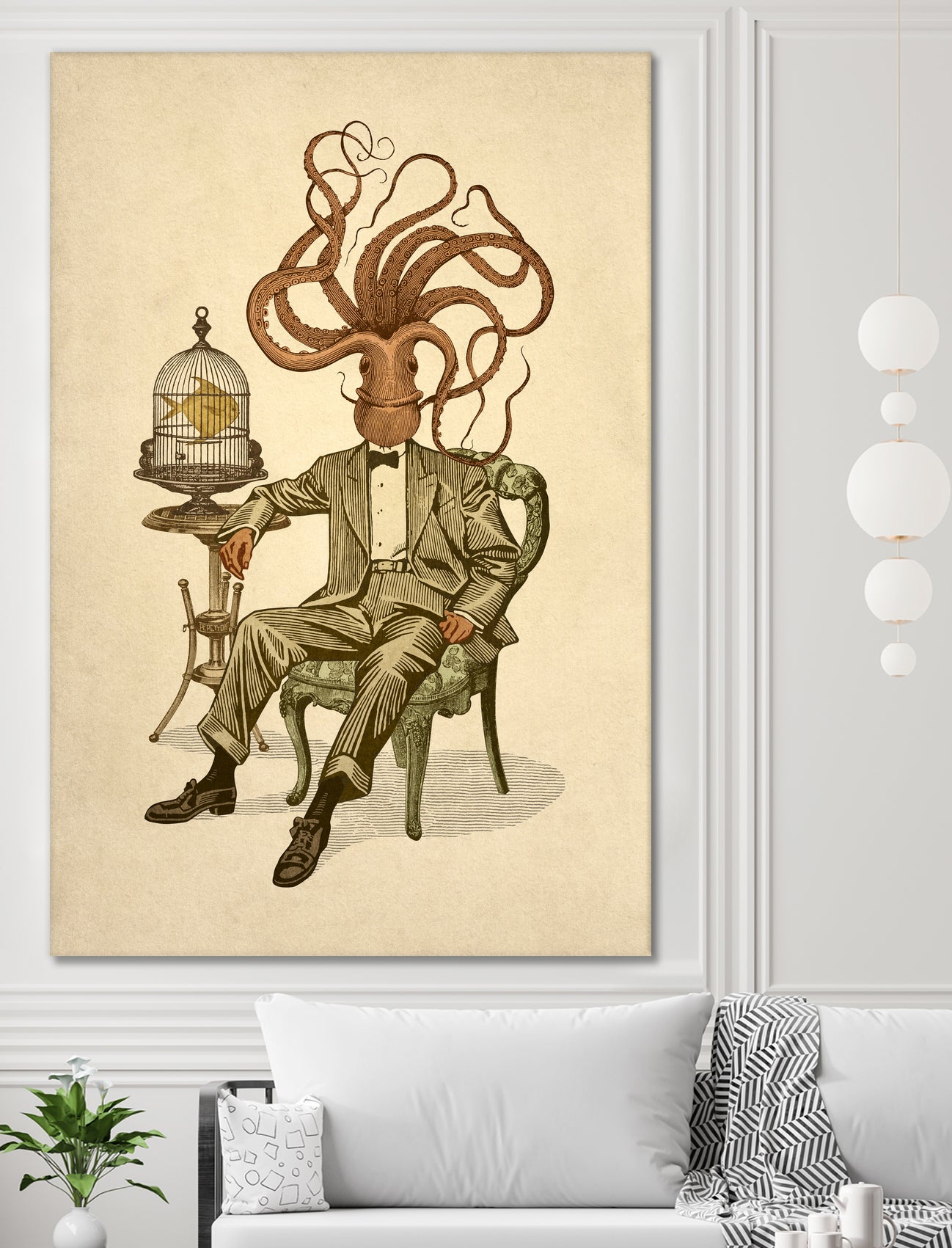 Haircut Number 8 by Pepe Torres on GIANT ART - yellow digital drawing