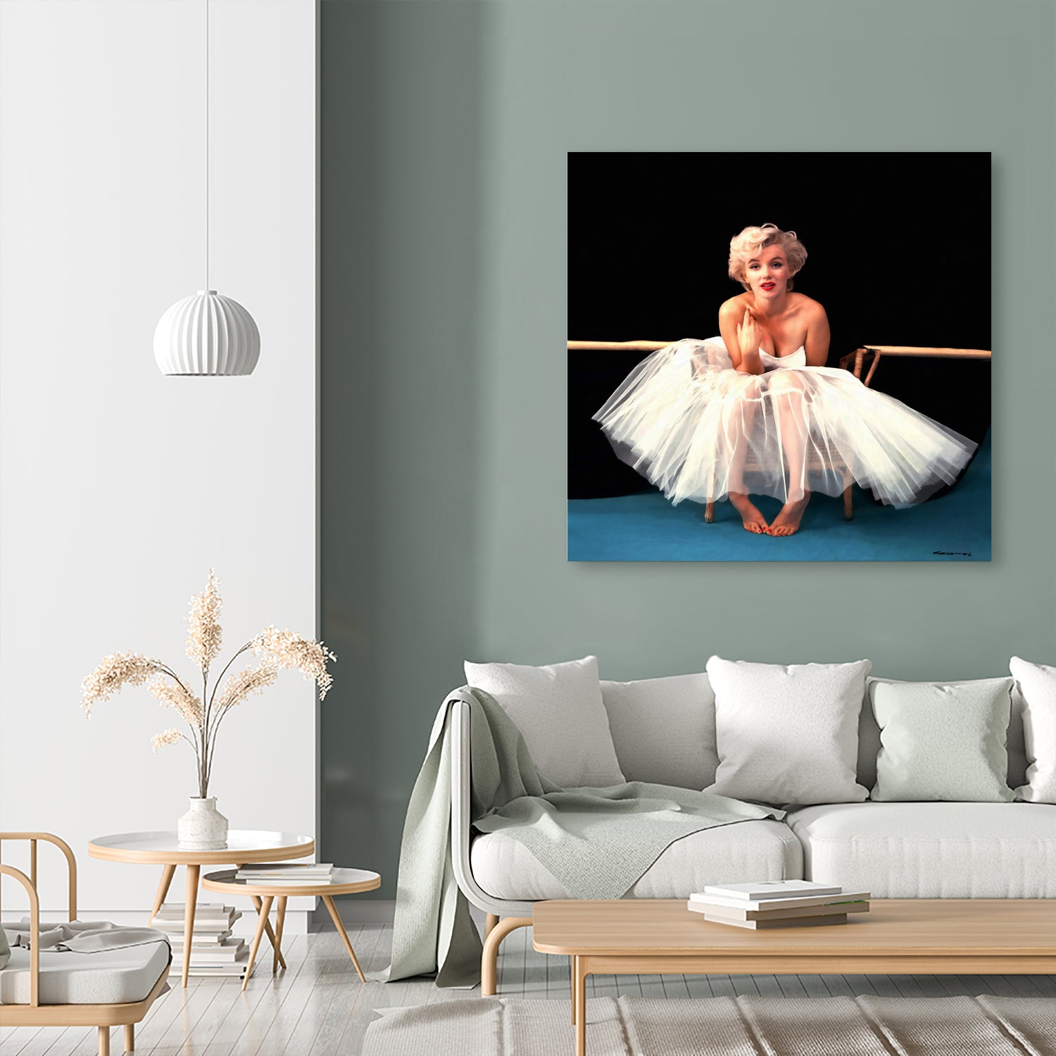 Marilyn Monroe Portrait #3 by Gabriel T Toro on GIANT ART - black mixed media