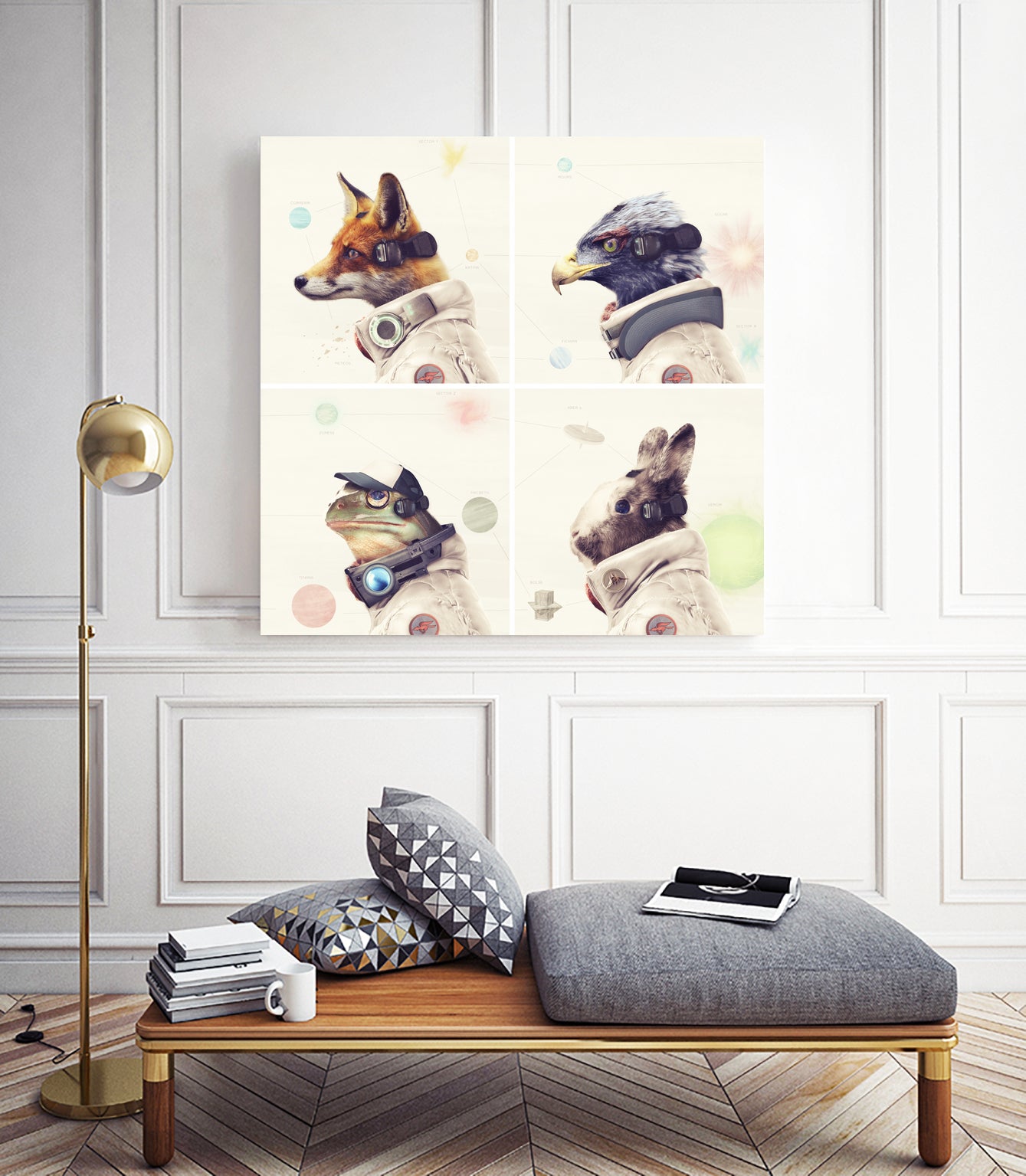 Star Team - Legends of Lylat by Andy Wynn on GIANT ART - white character design