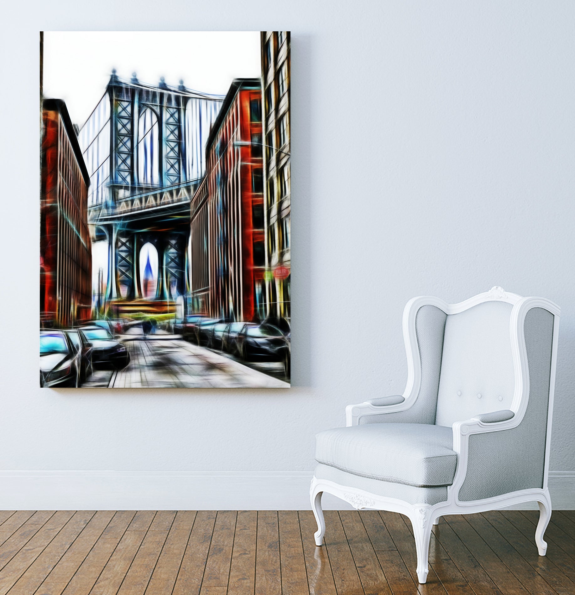 New York by Haris Kavalla on GIANT ART - gray photo illustration