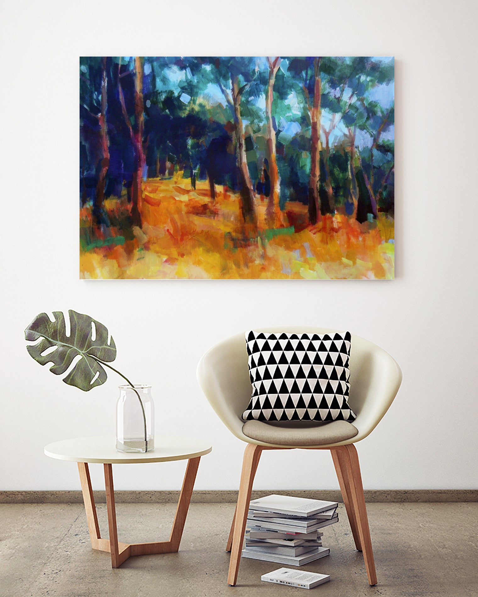 Wood by Aleksandar Stankovic on GIANT ART - yellow digital painting