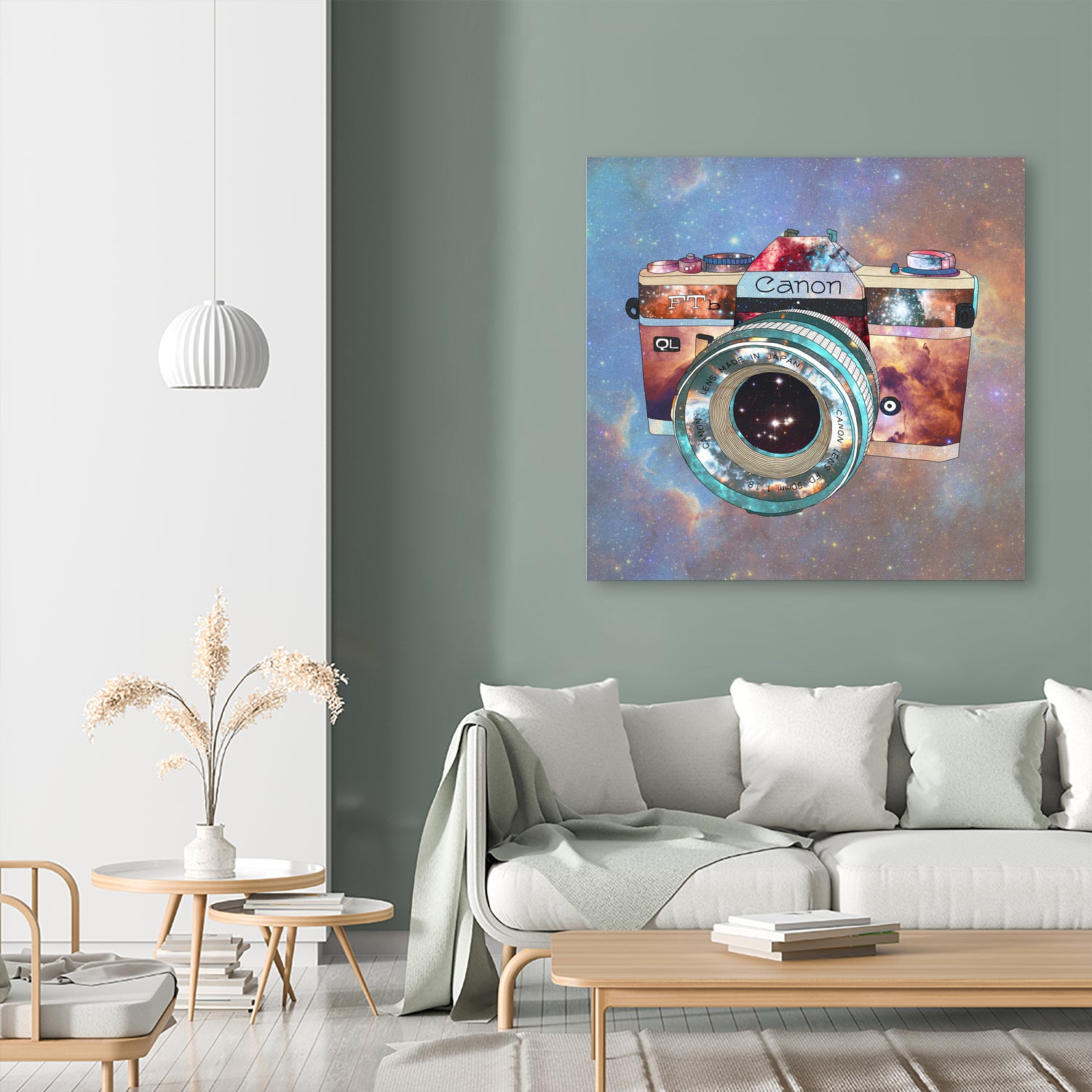 SPACE CAN0N by Bianca Green on GIANT ART - blue digital drawing