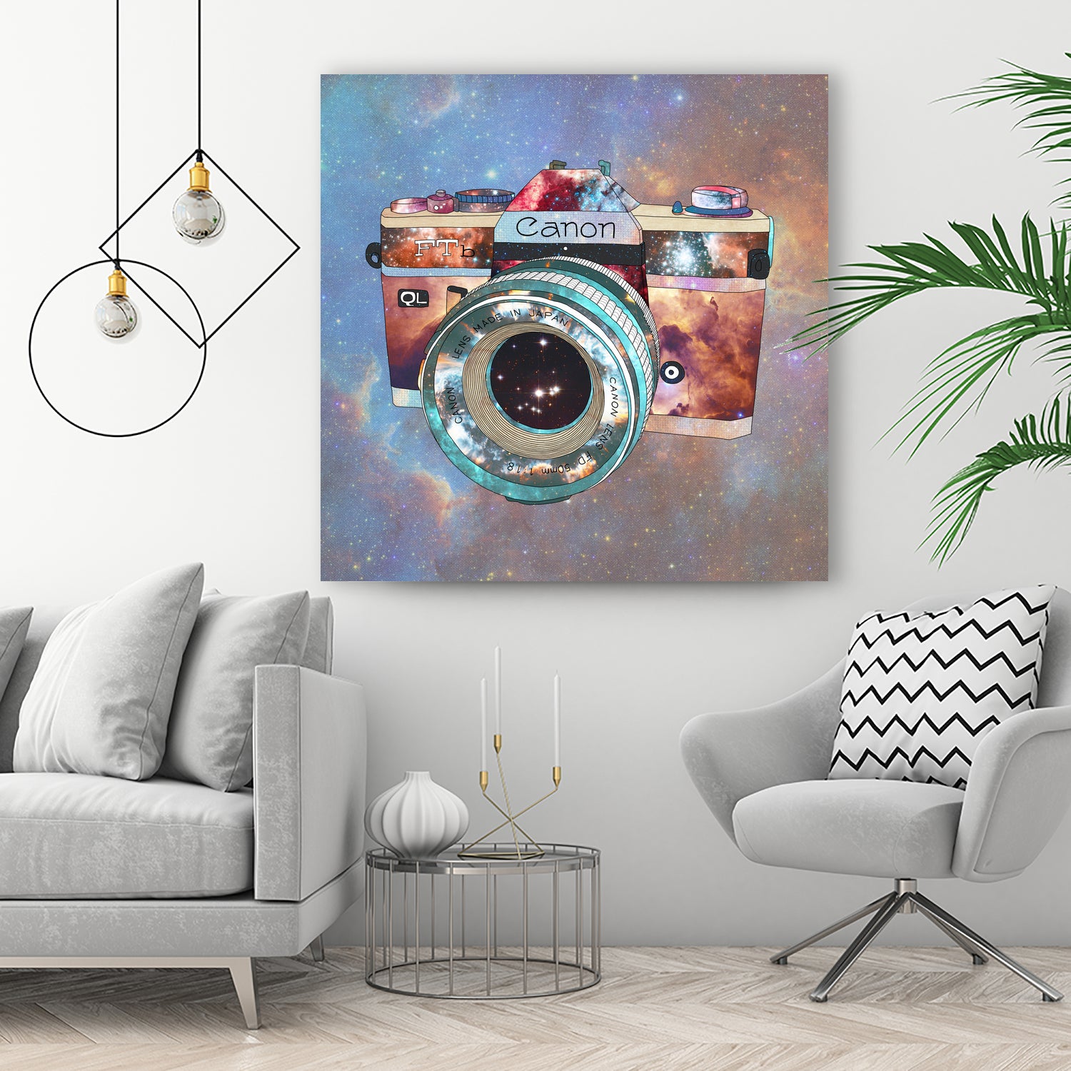 SPACE CAN0N by Bianca Green on GIANT ART - blue digital drawing