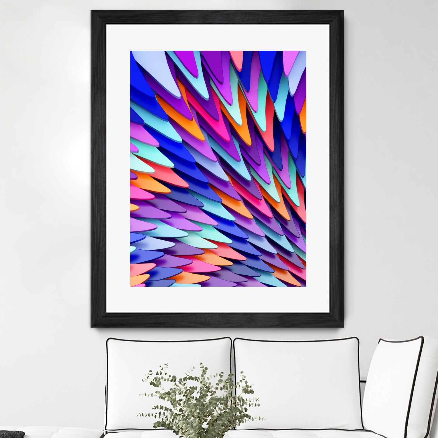 Colorful Skin by Danny Jardim on GIANT ART - blue digital painting