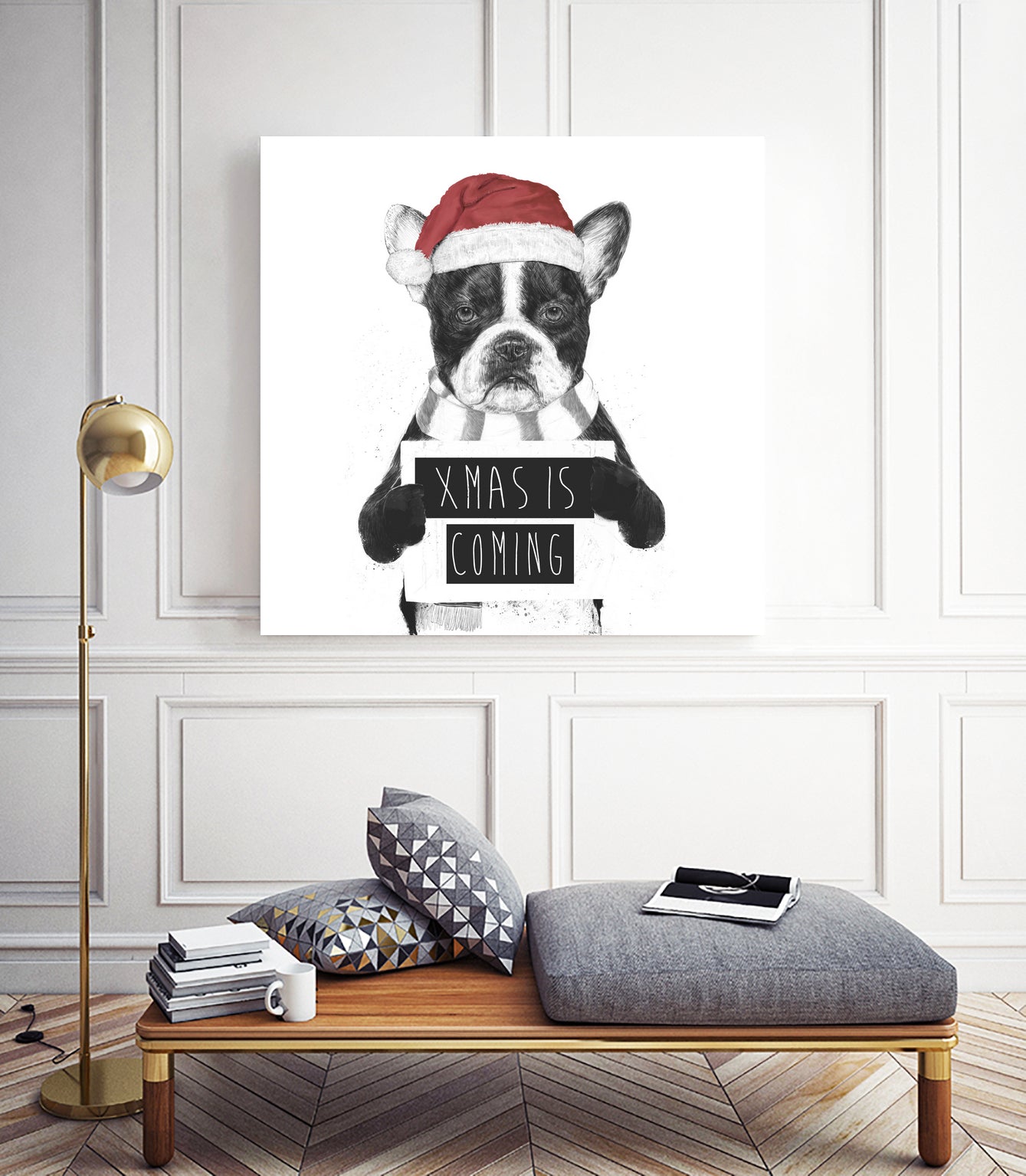 Xmas is coming by Solti Balázs on GIANT ART - white digital drawing