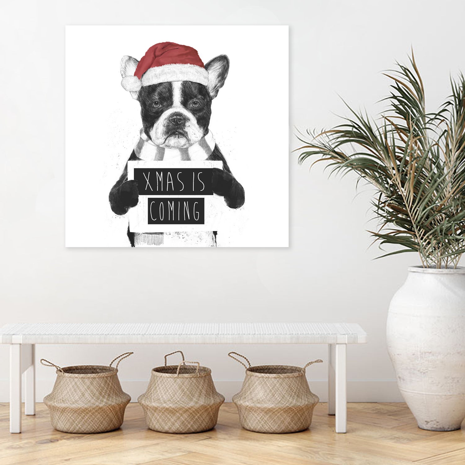 Xmas is coming by Solti Balázs on GIANT ART - white digital drawing