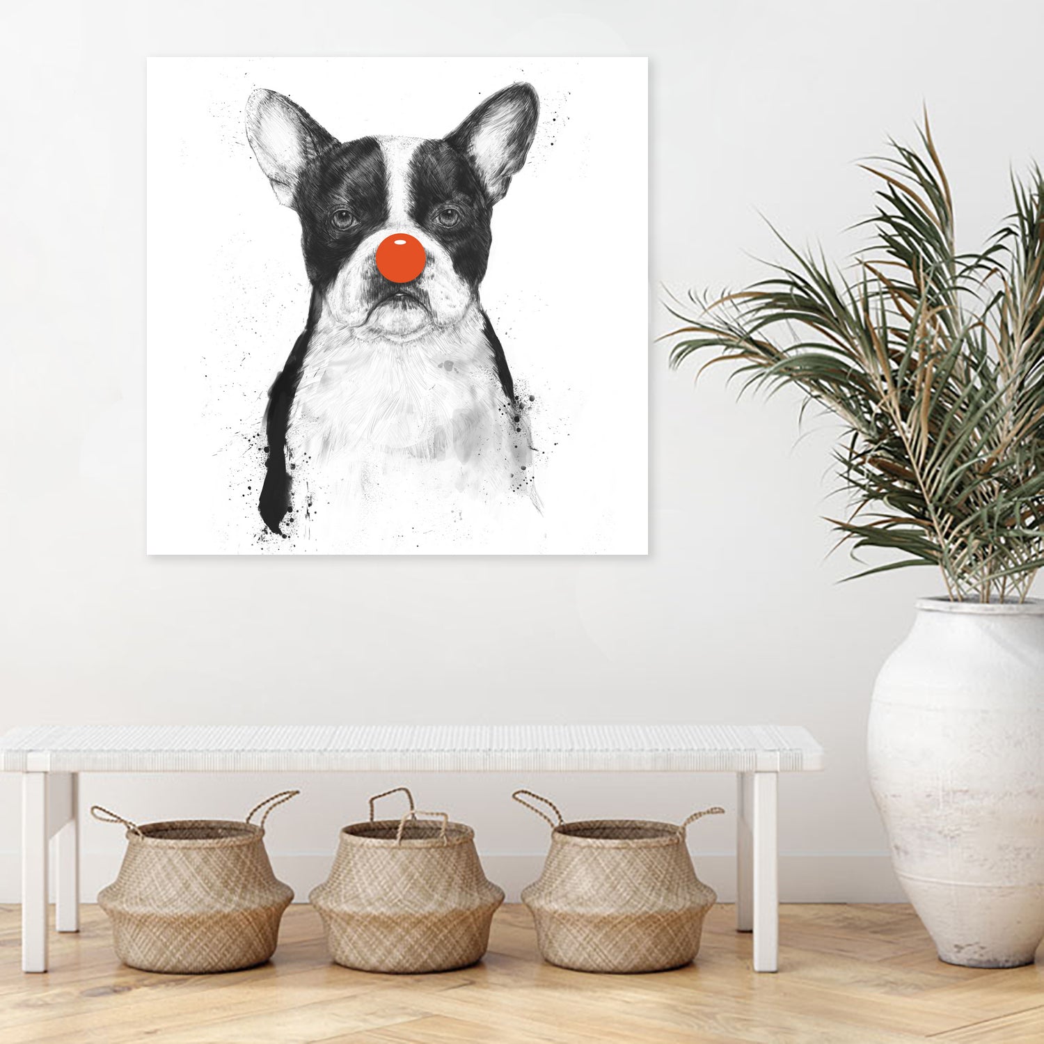 I'm not your clown by Solti Balázs on GIANT ART - white digital drawing