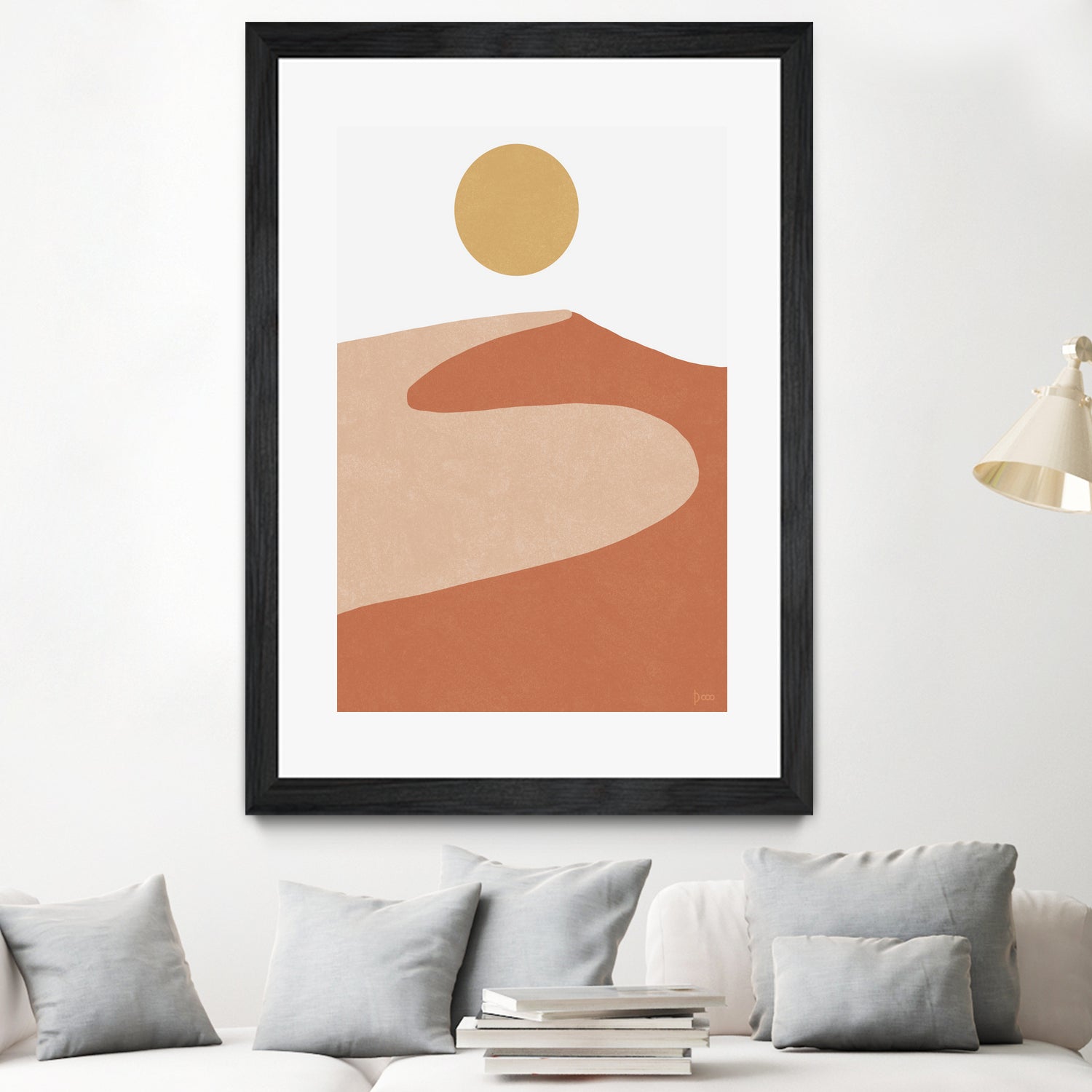 Desert Mountain I by Digital Canvas on GIANT ART - digital