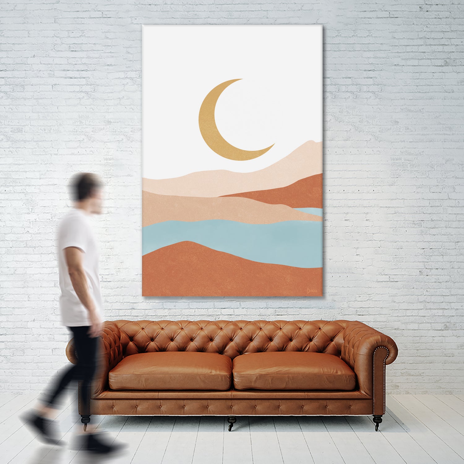 Desert Mountains II by Digital Canvas on GIANT ART - illustration