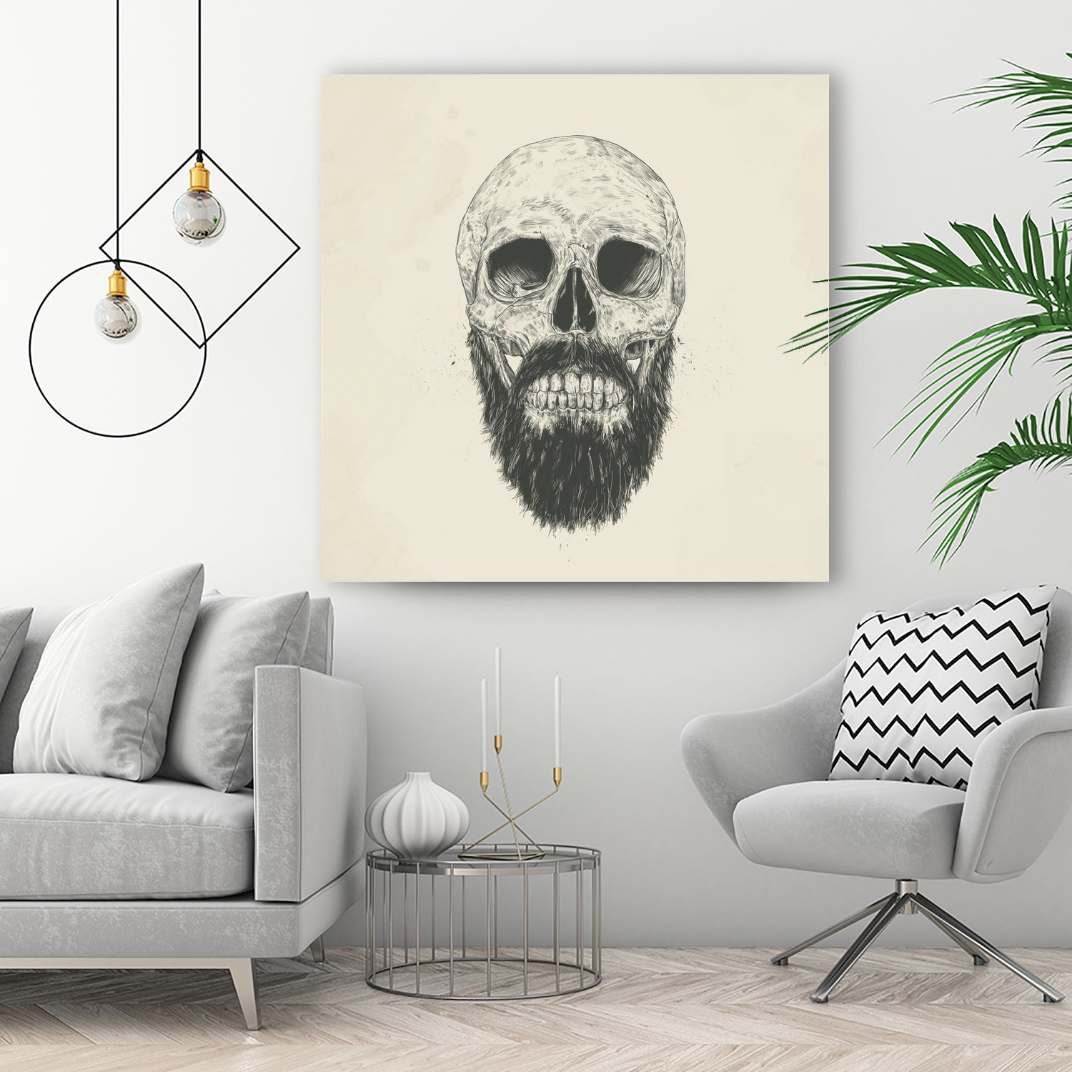 The beard is not dead by Solti Balázs on GIANT ART - brown digital drawing