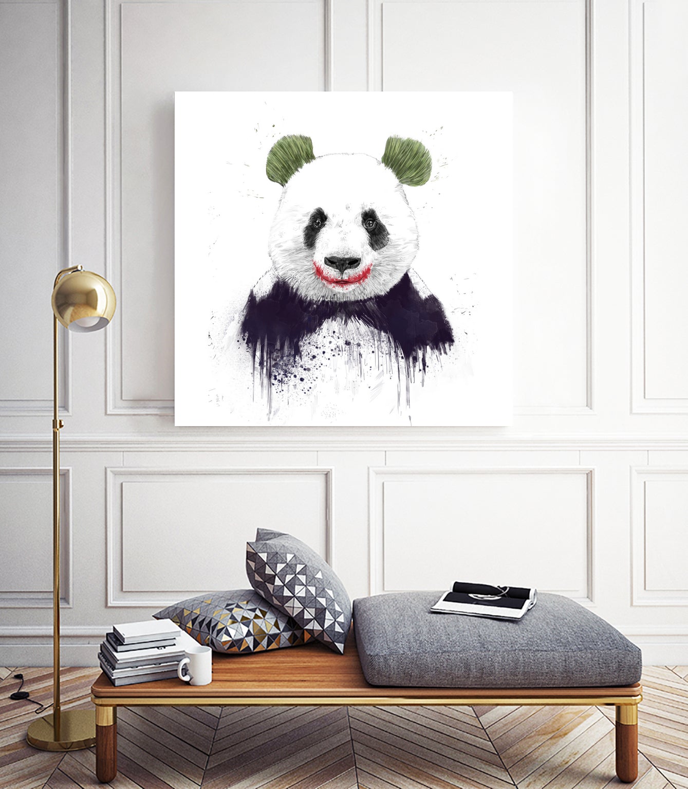 jokerface by Solti Balázs on GIANT ART - white digital painting