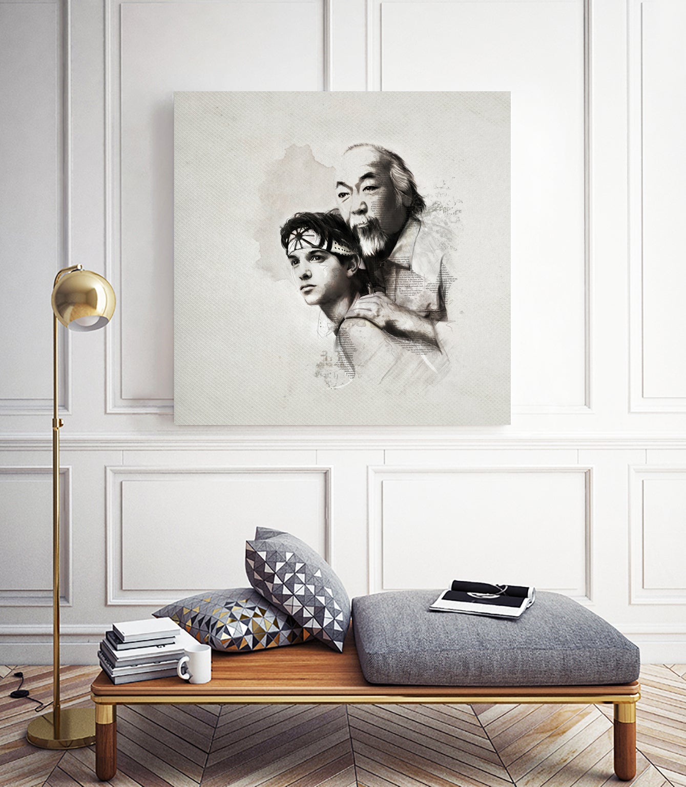 Karate Kid by Claudio Tosi on GIANT ART - white digital painting