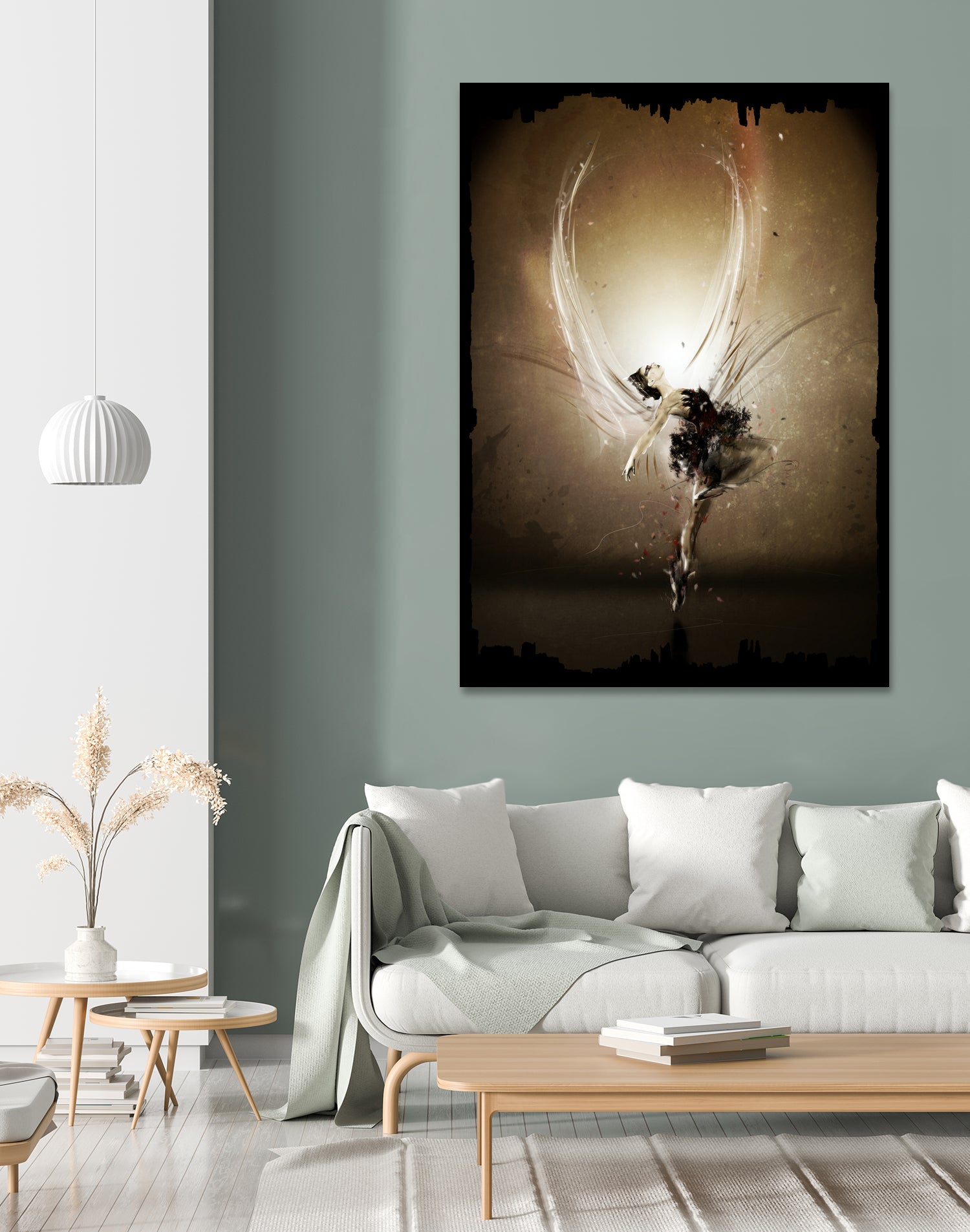 The Black Swan by Claudio Tosi on GIANT ART - black digital painting