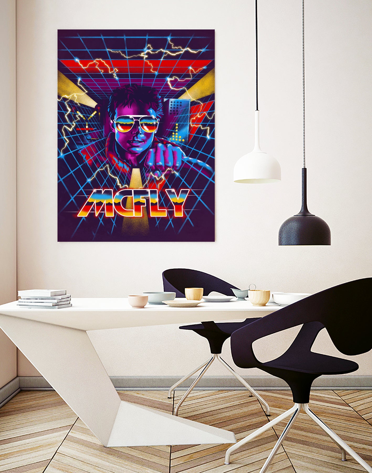 Mcfly by Anthony Brian Villafuerte on GIANT ART - fuchsia character design