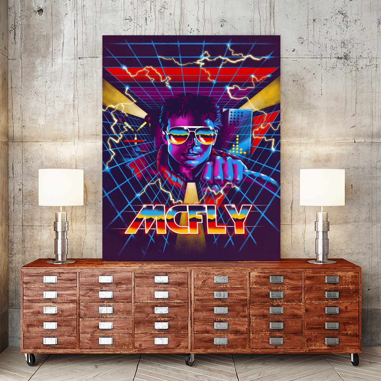 Mcfly by Anthony Brian Villafuerte on GIANT ART - fuchsia character design