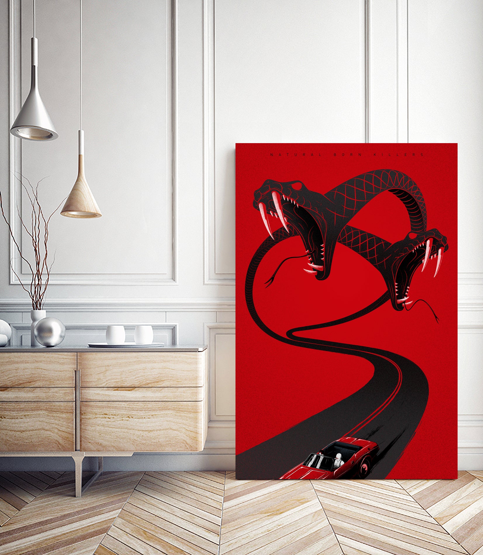 NATURAL BORN KILLERS by MAxime Archambault on GIANT ART - white digital painting