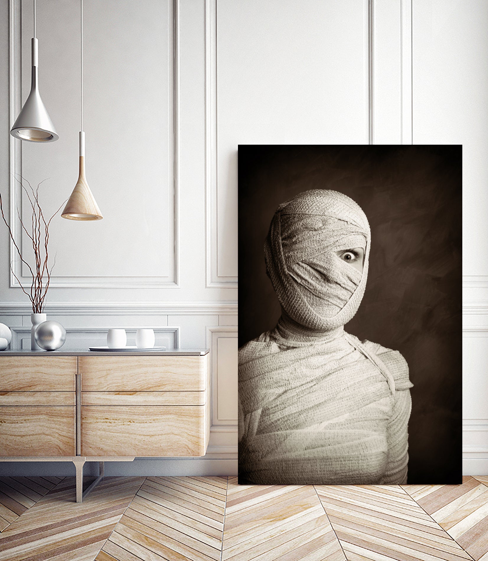 The Mummy by Axel Bueckert on GIANT ART - brown photo manipulation
