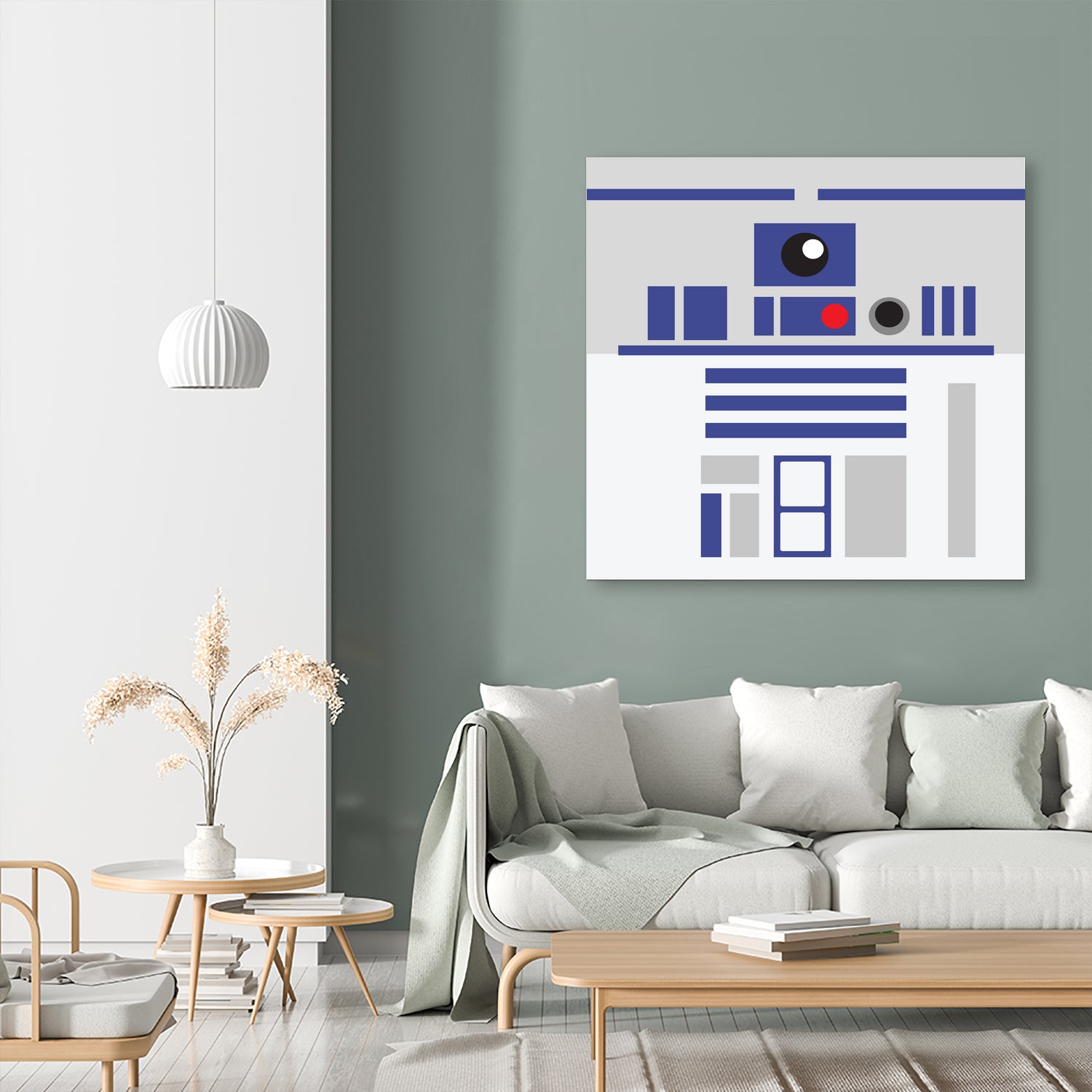 Are Two Dee Two by Proper Ganders on GIANT ART - white vector illustration