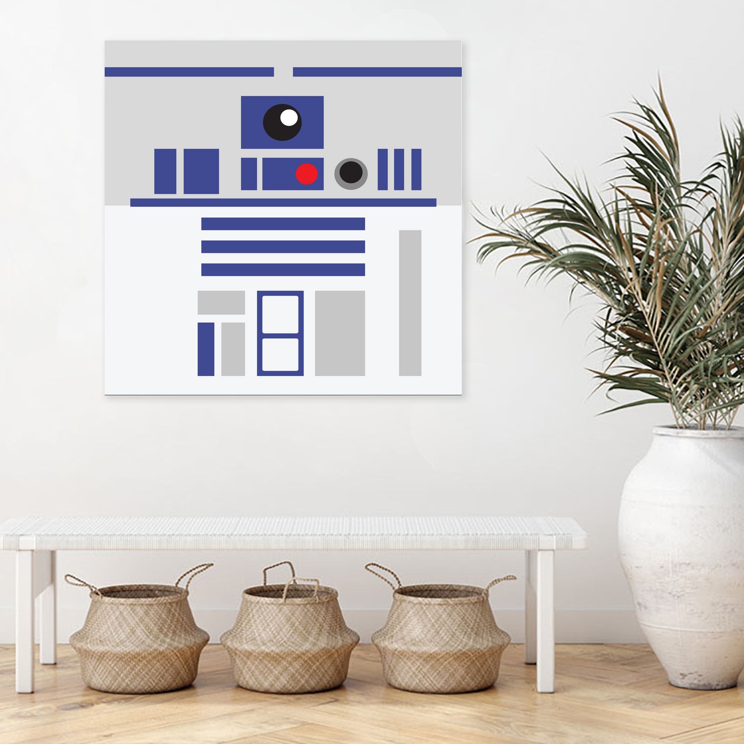 Are Two Dee Two by Proper Ganders on GIANT ART - white vector illustration