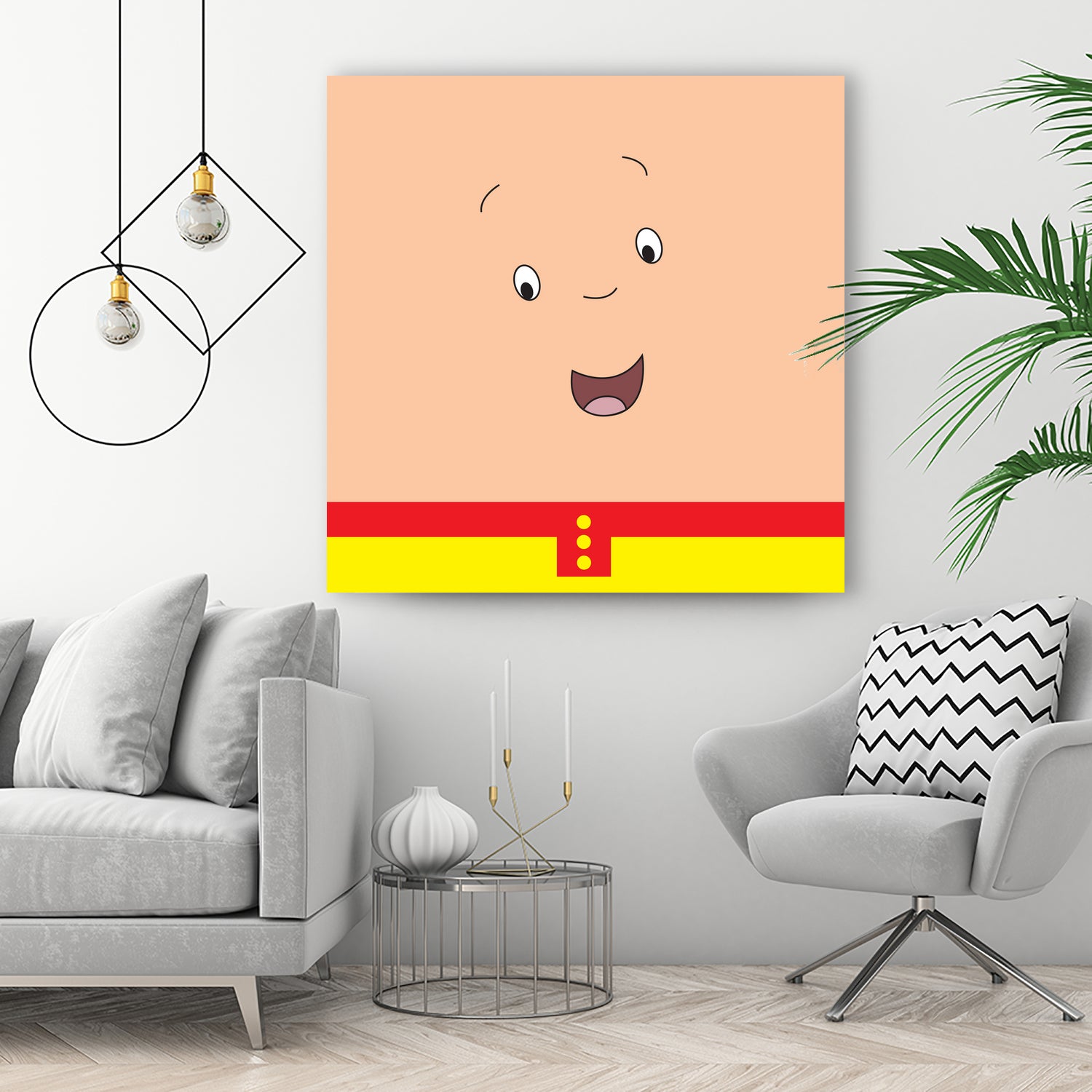 Caillou by Proper Ganders on GIANT ART - brown vector illustration
