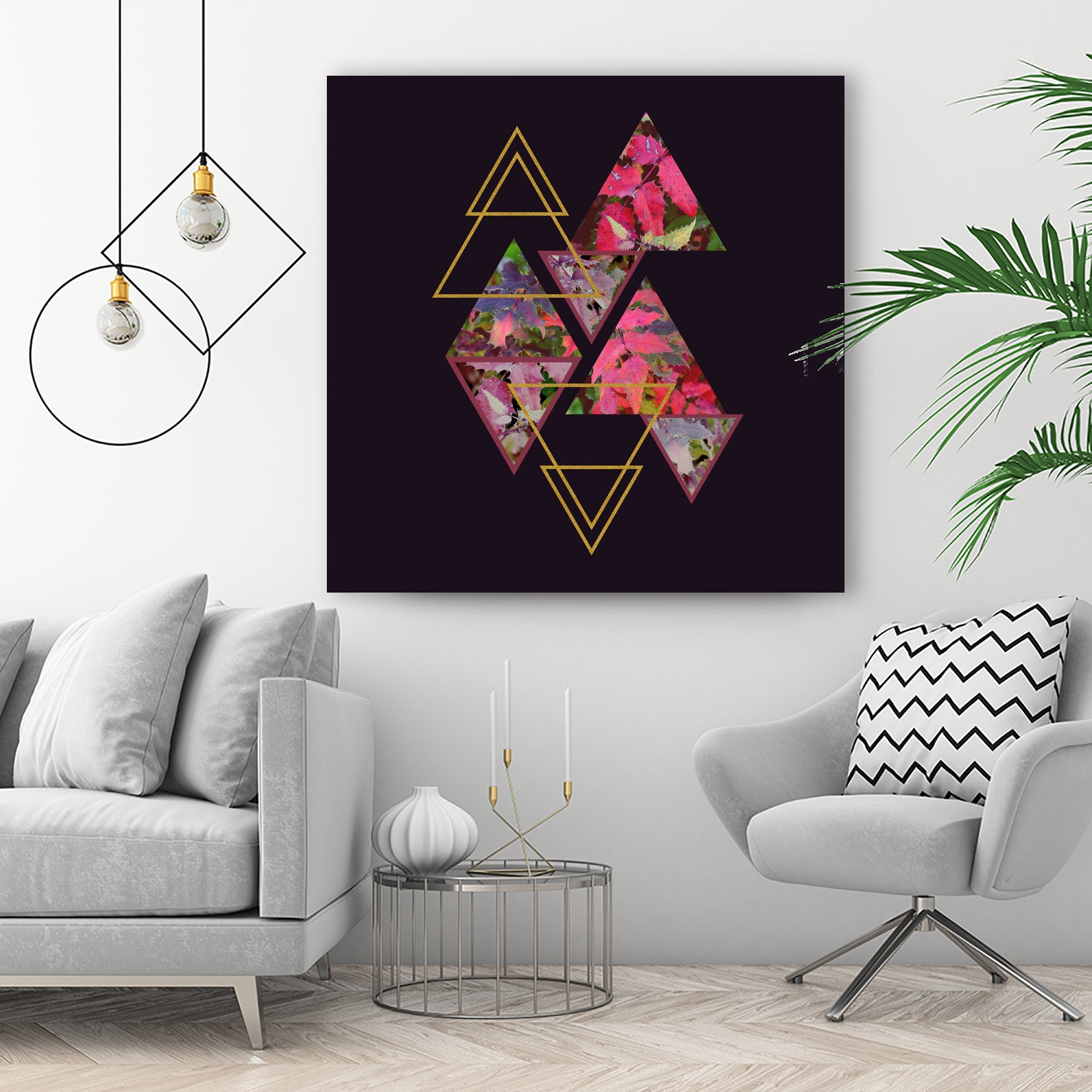 Purple Fall by Daniela di Niro on GIANT ART - fuchsia mixed media