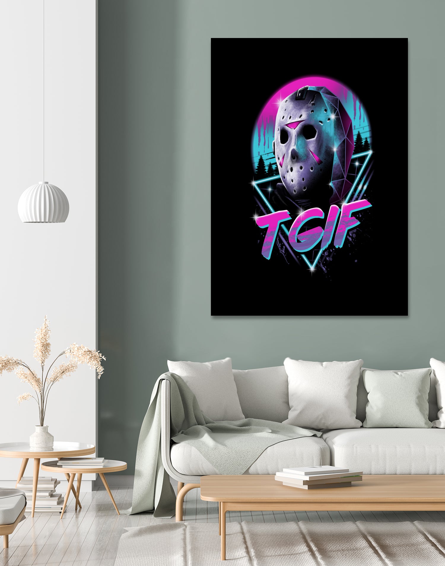 Rad Friday by Vincent Trinidad on GIANT ART - black digital painting