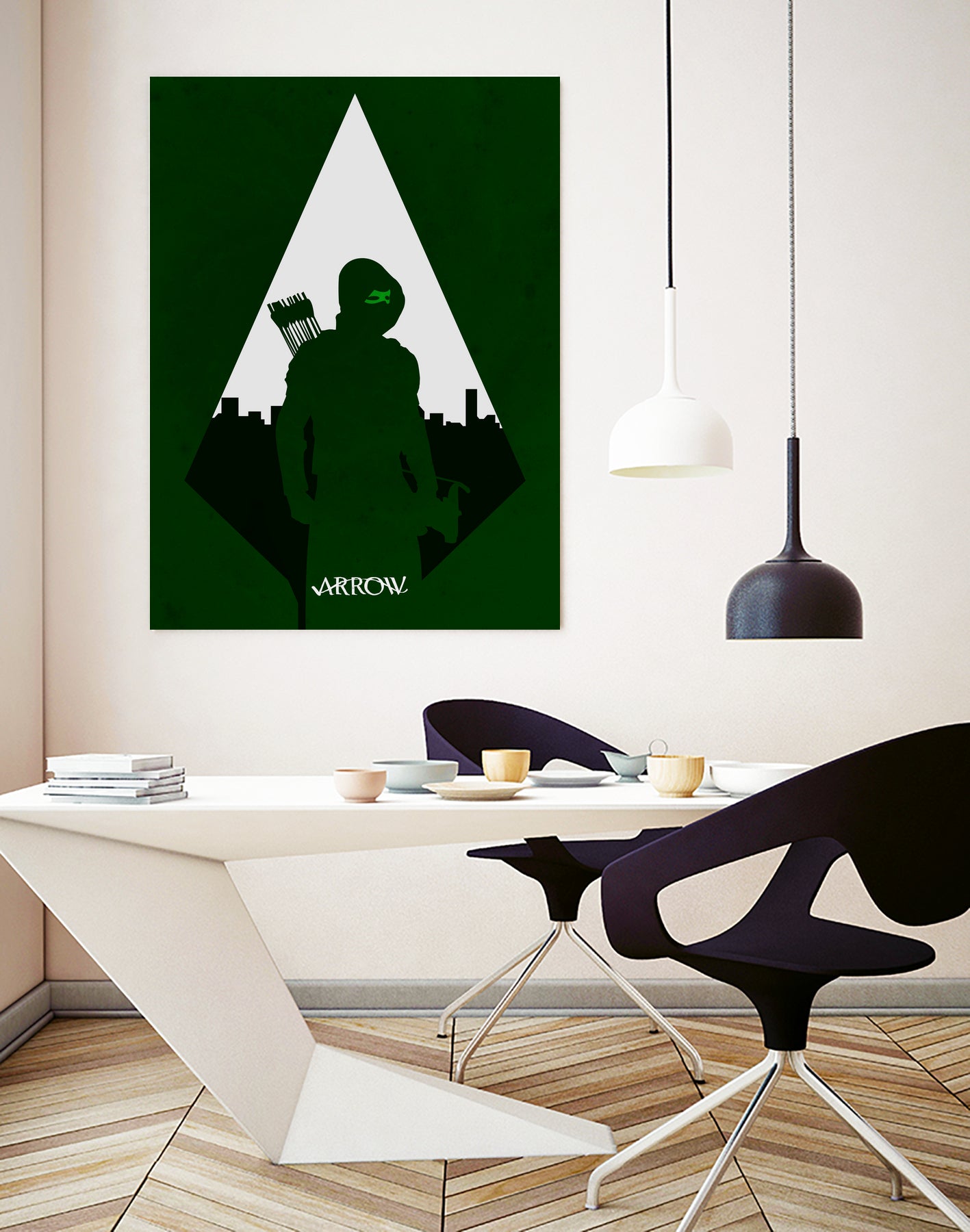 Arrow by Mateus Quandt on GIANT ART - green digital drawing
