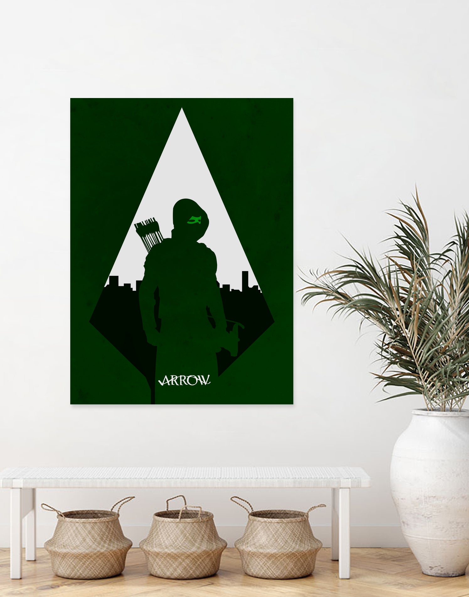 Arrow by Mateus Quandt on GIANT ART - green digital drawing