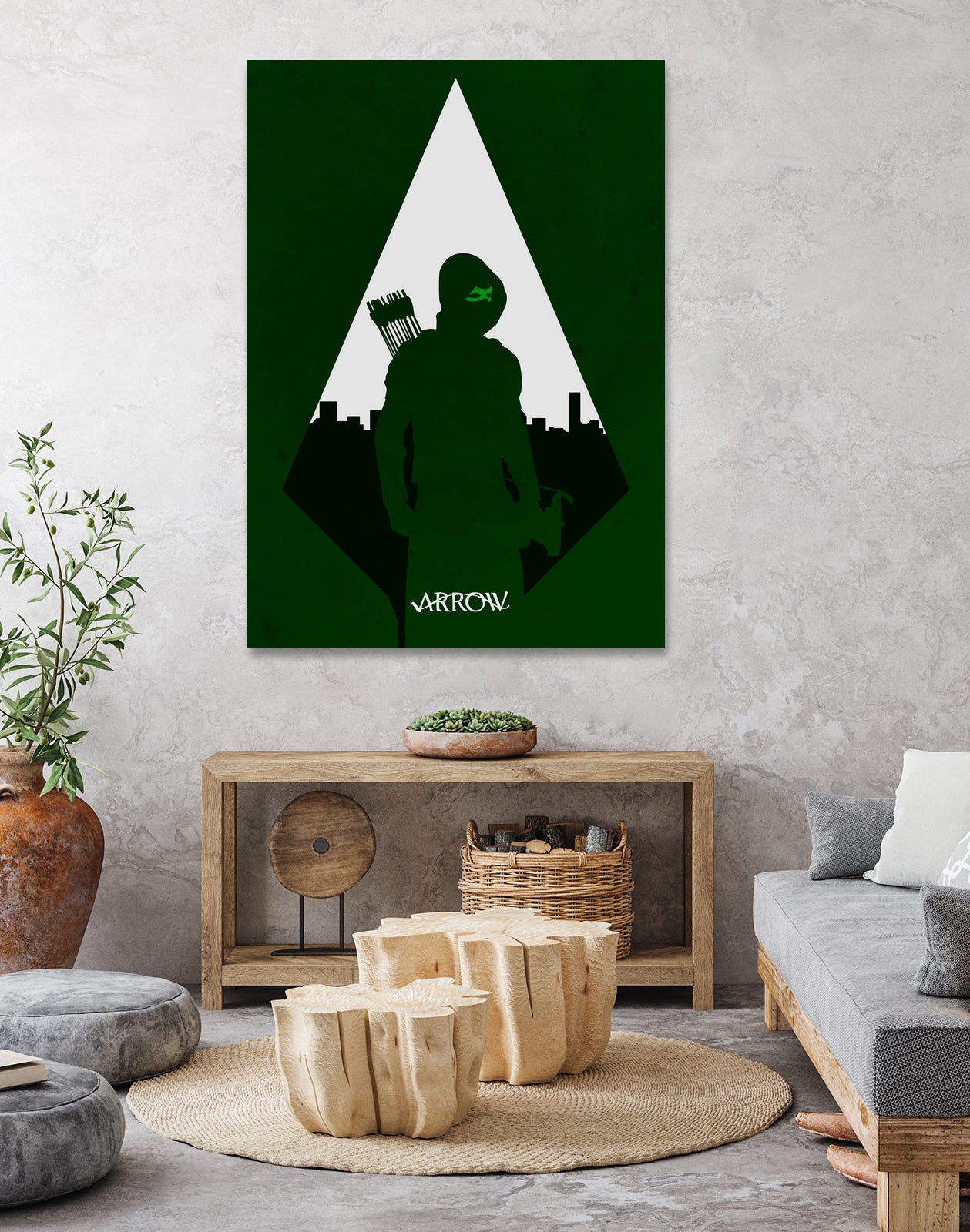 Arrow by Mateus Quandt on GIANT ART - green digital drawing