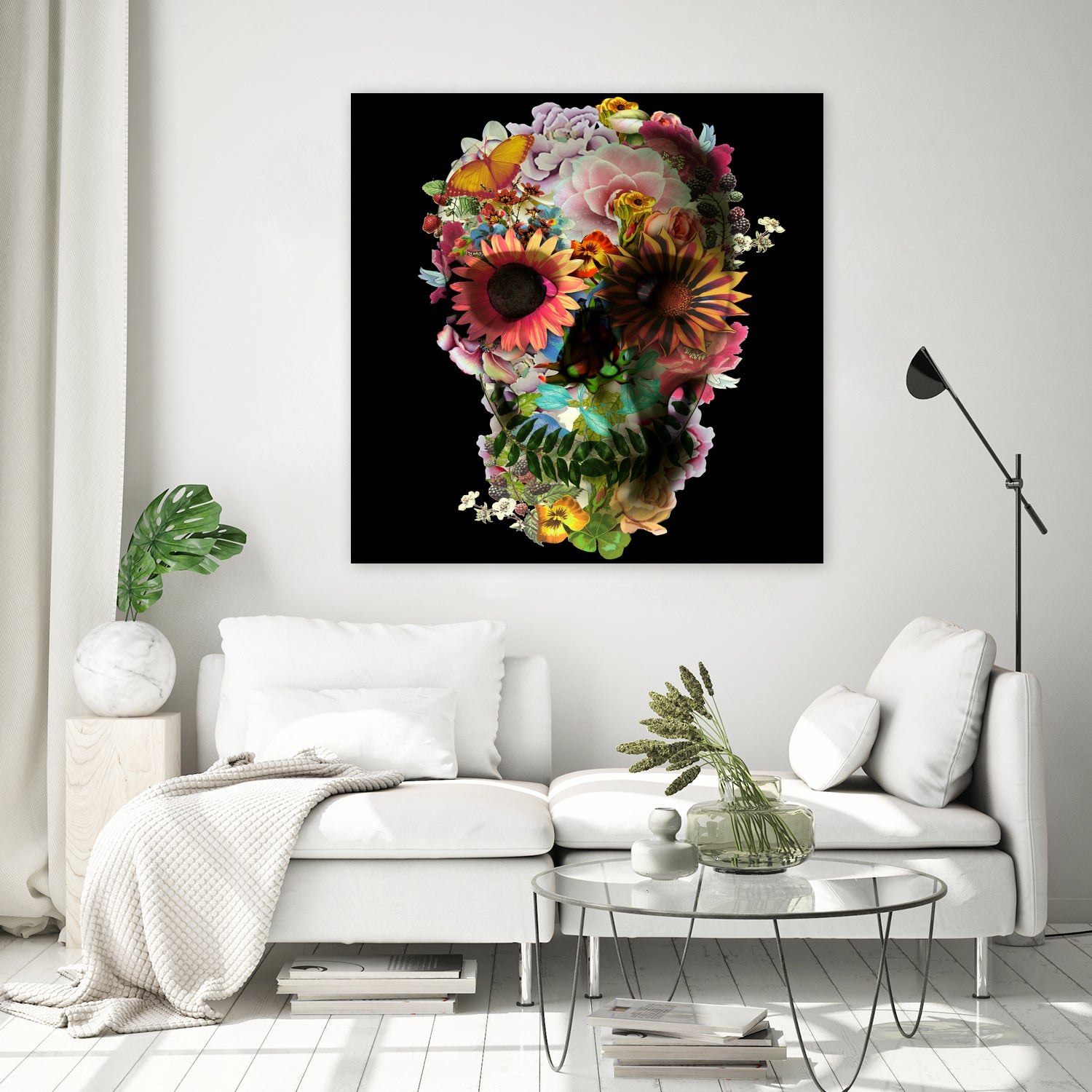 Skull 2 by Ali Gulec on GIANT ART - mixed media