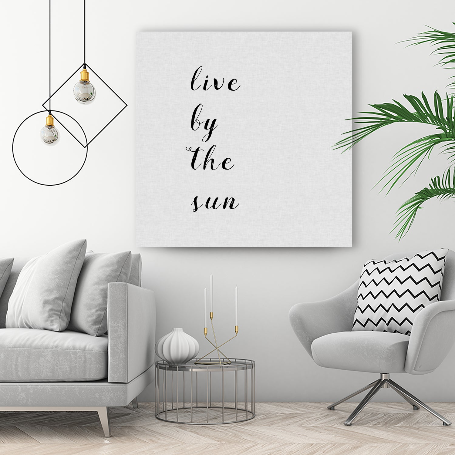 Live By The Sun by Dana Shek on GIANT ART - white digital painting