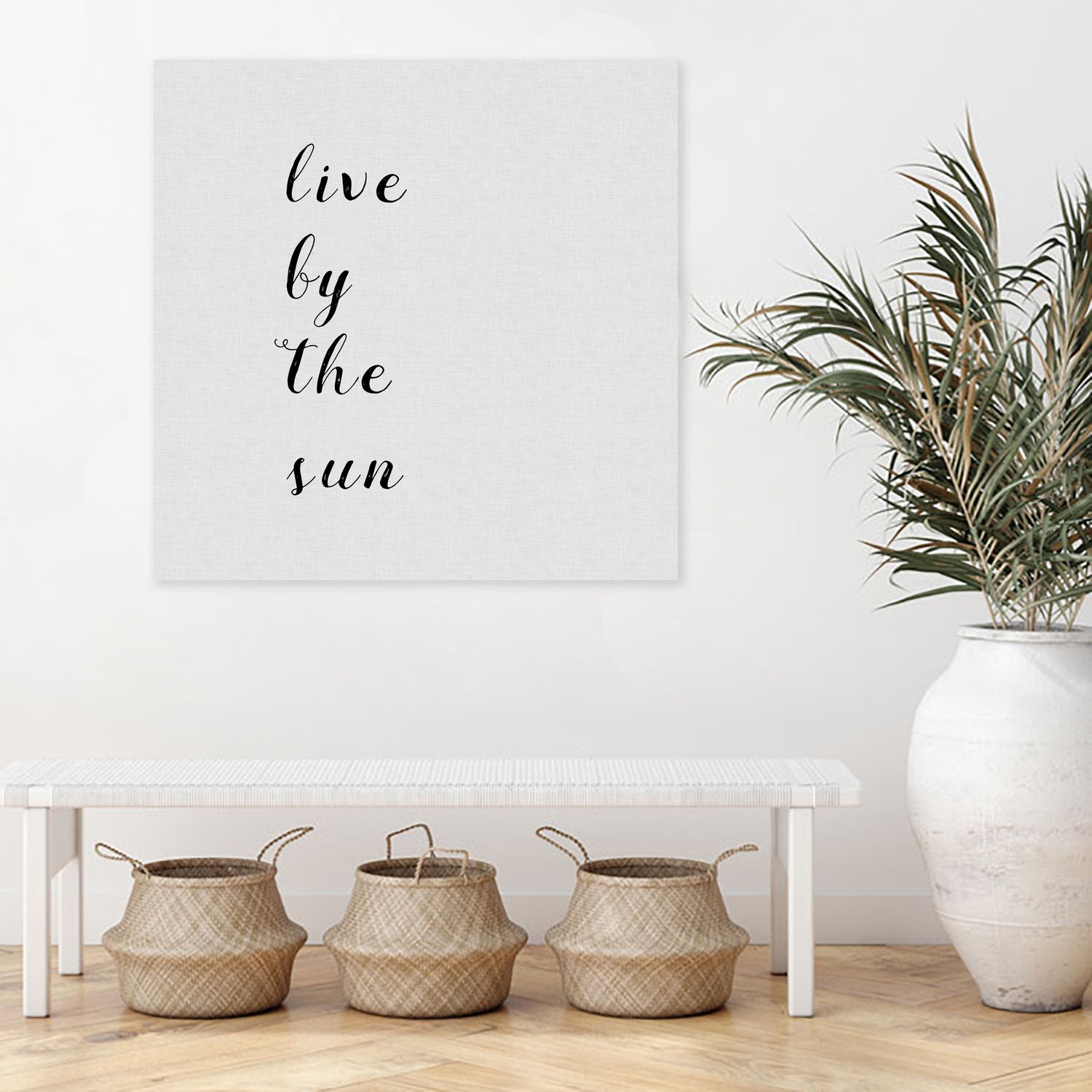 Live By The Sun by Dana Shek on GIANT ART - white digital painting