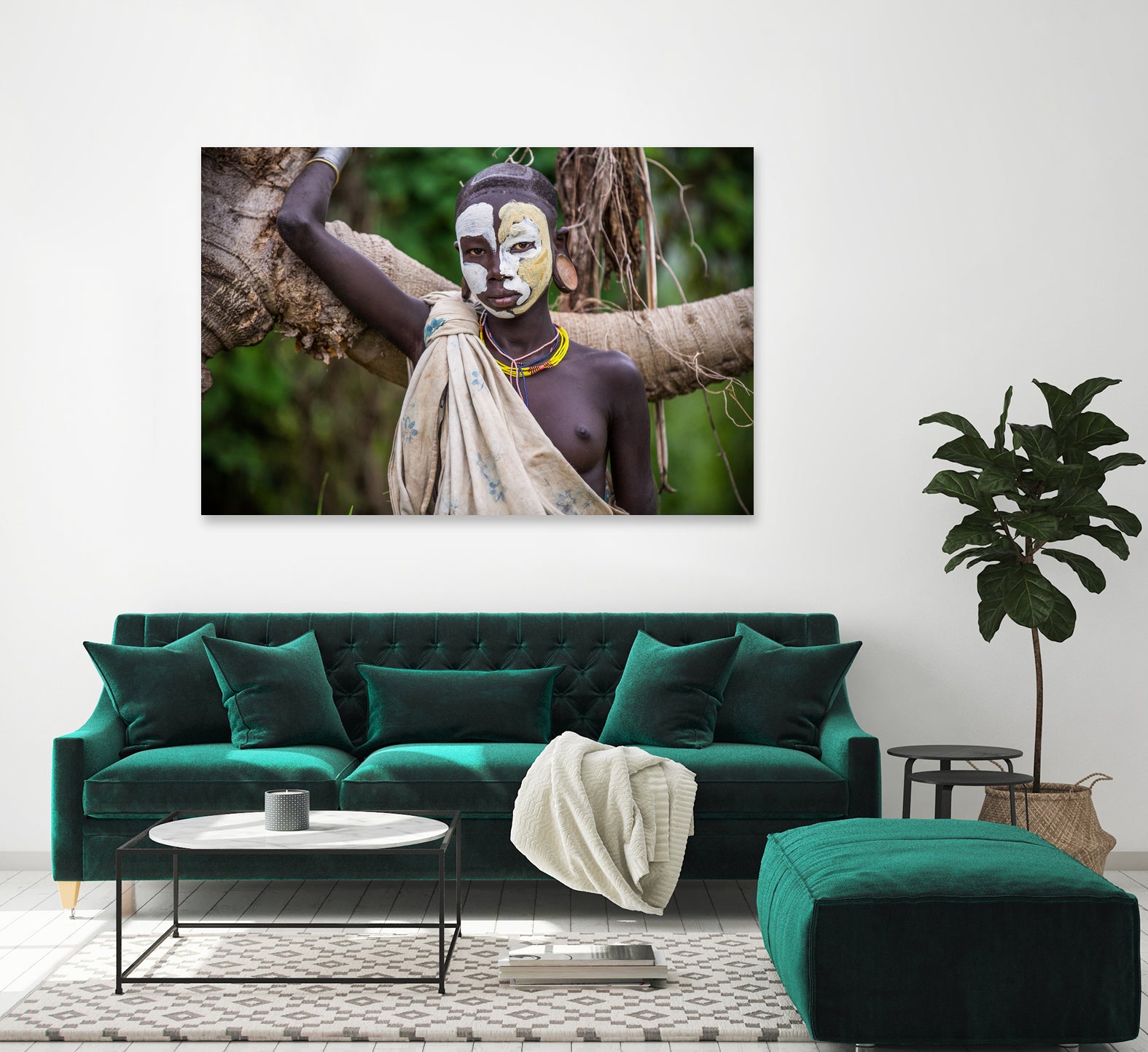 Suri Tree by Miro May on GIANT ART - green photo illustration